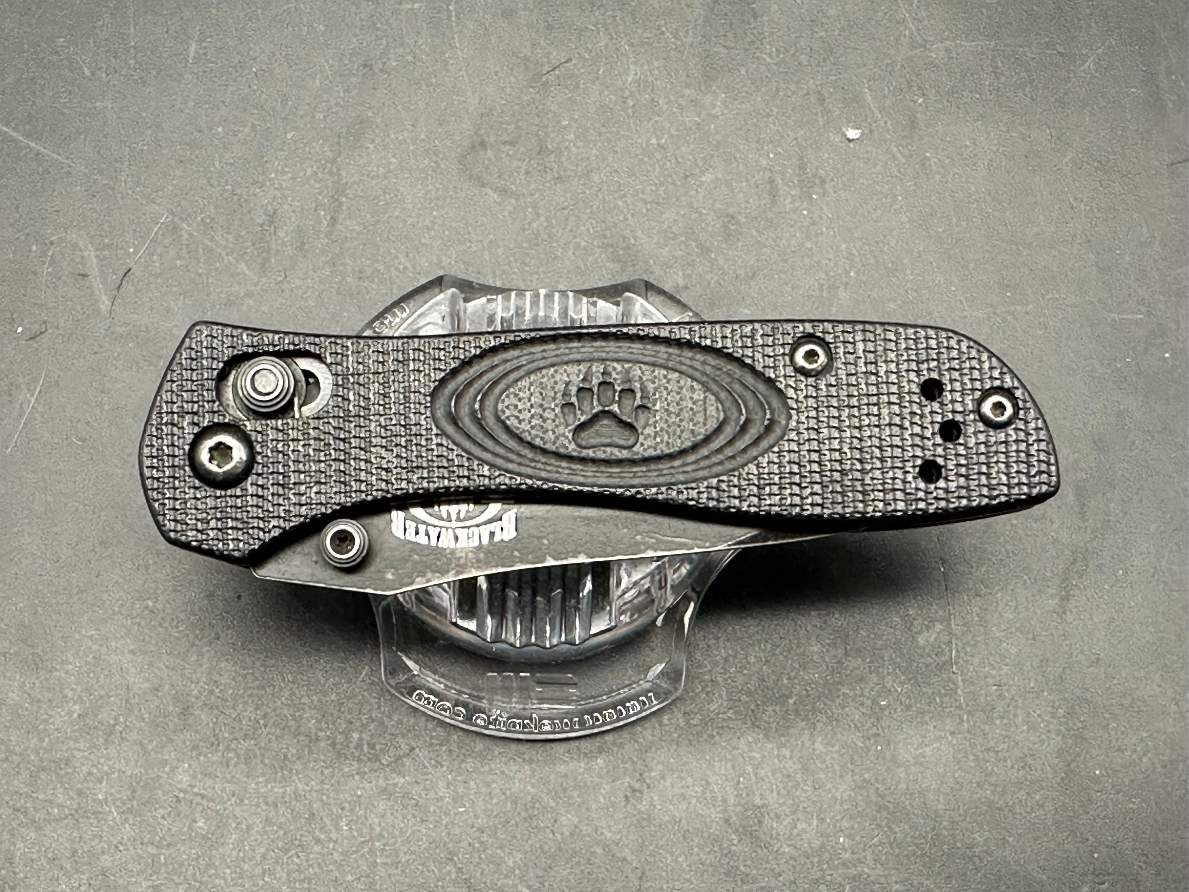 Benchmade Sequel Blackwater Edition Rare, 154CM, Black G-10 handles