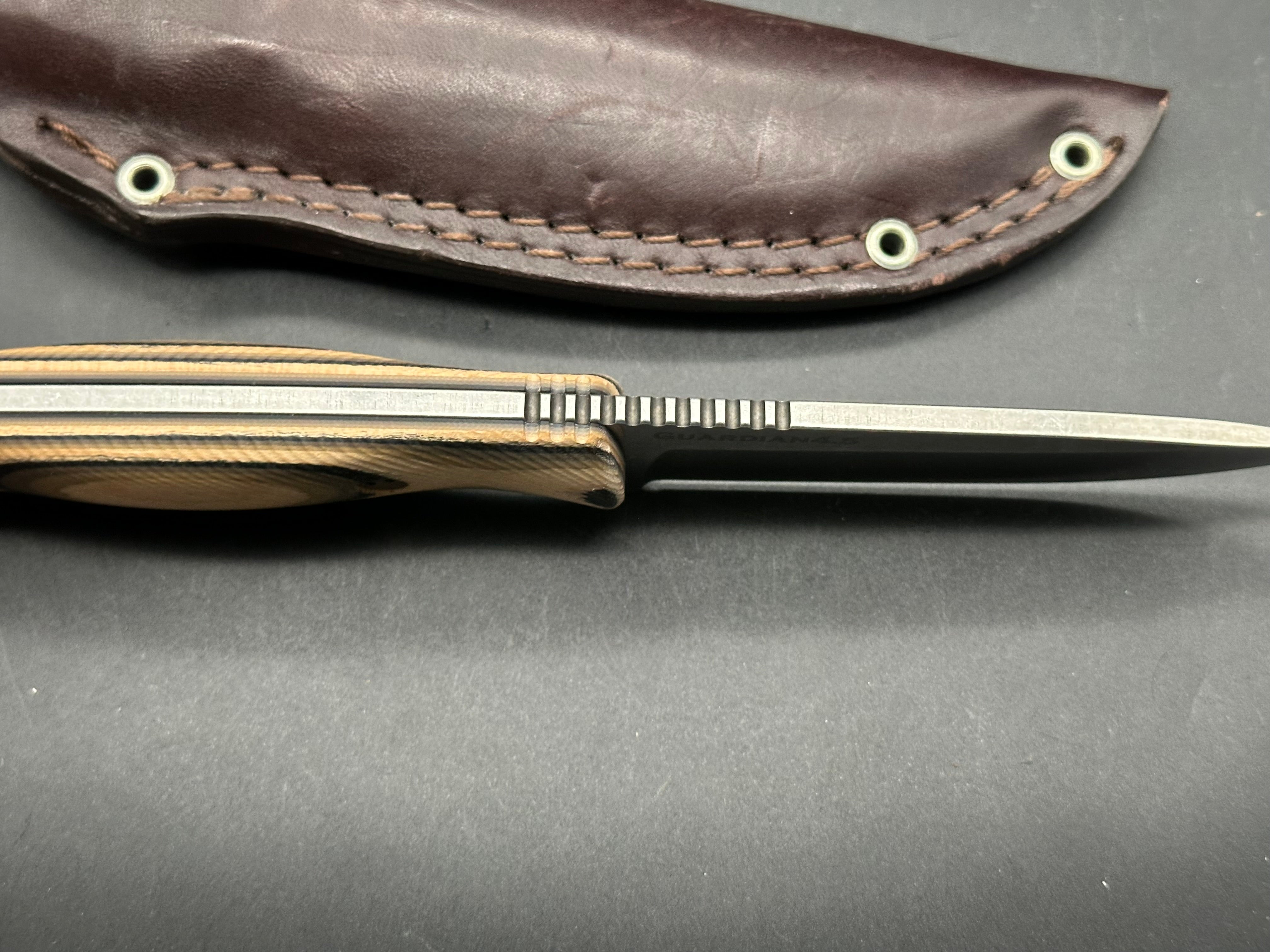 Bradford Knives Guardian 4.5 Fixed Blade 3D G-Wood (4" Sabre SW)