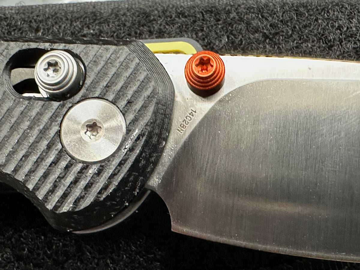Vixino Rockshark, 3.03" 14C28N Satin Drop Point Blade with Black Micarta Scales