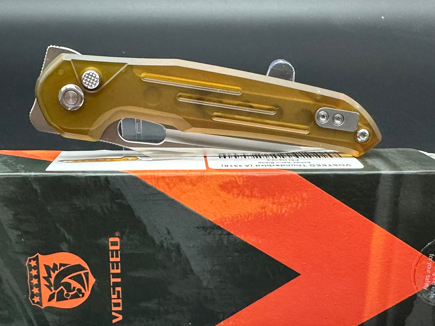 Thunderbird - Trek Lock Knife (3.25" Elmax Blade & PEI)