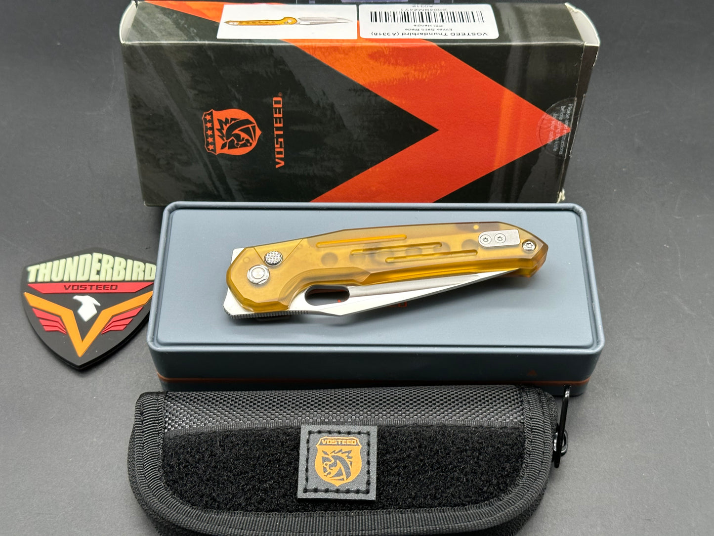 Thunderbird - Trek Lock Knife (3.25" Elmax Blade & PEI)