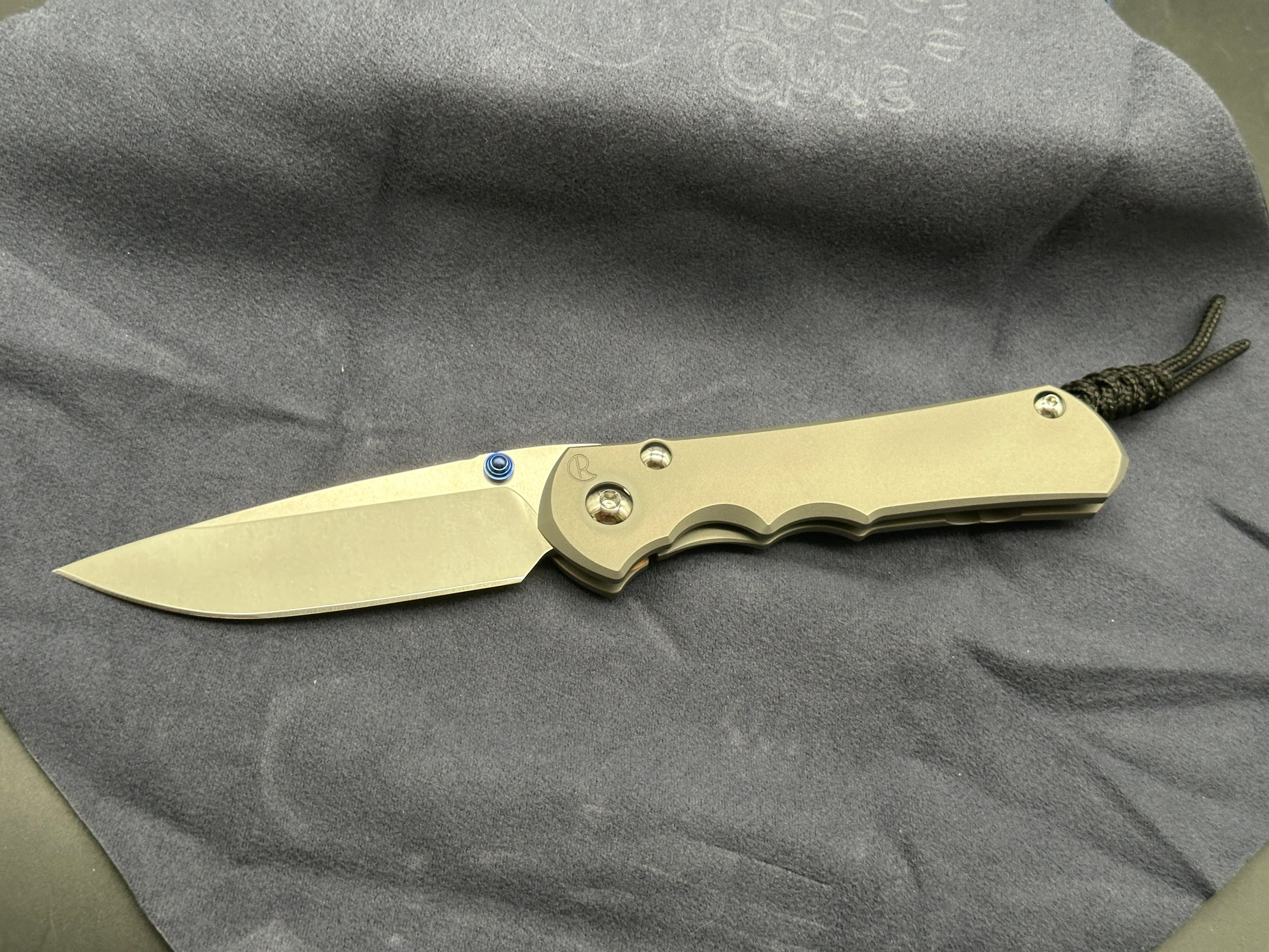 Chris Reeve Knives Large Inkosi Frame Lock Knife (3.5" Magnacut)