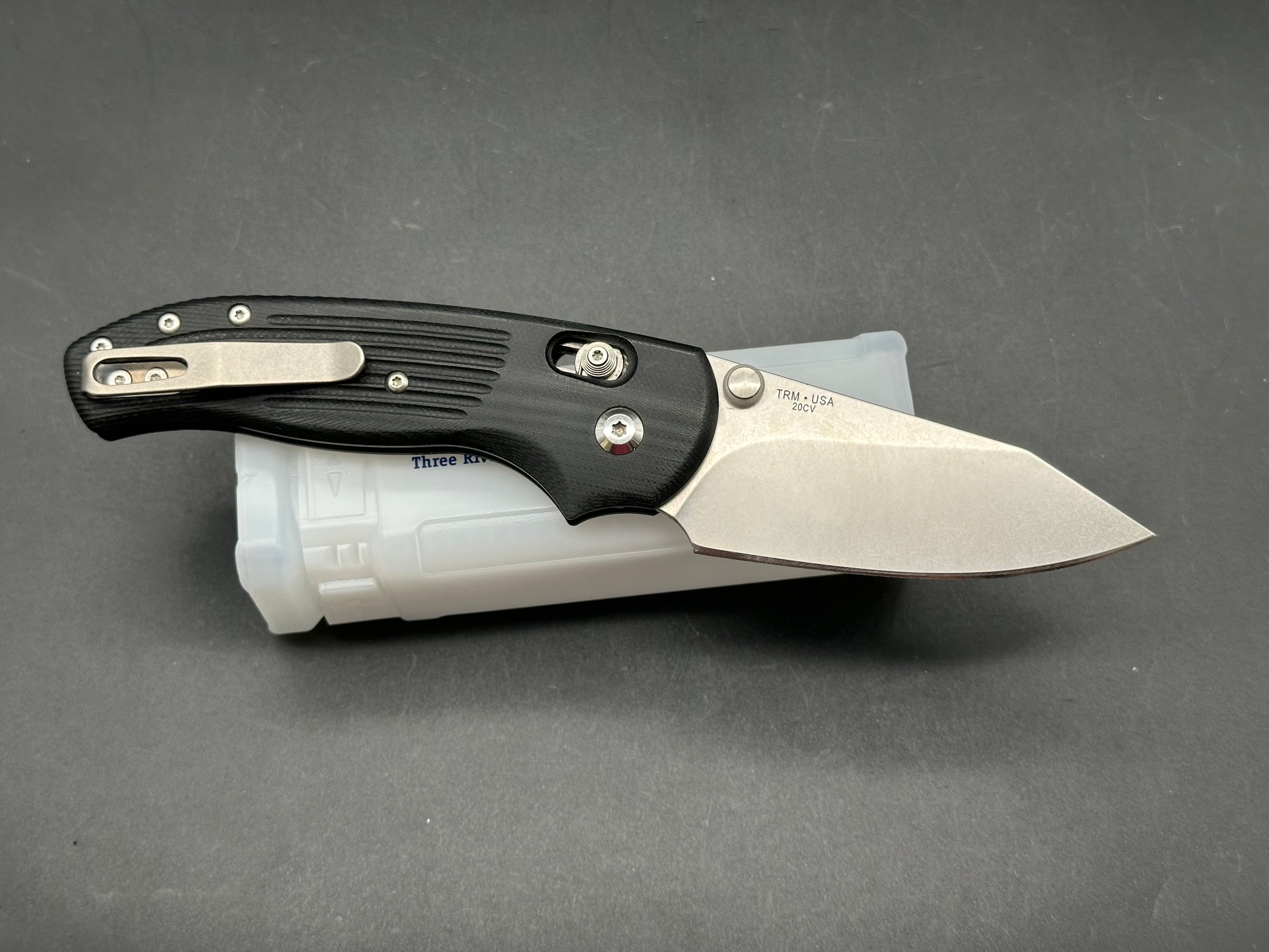 TRM Shadow 20CV JET BLACK G10