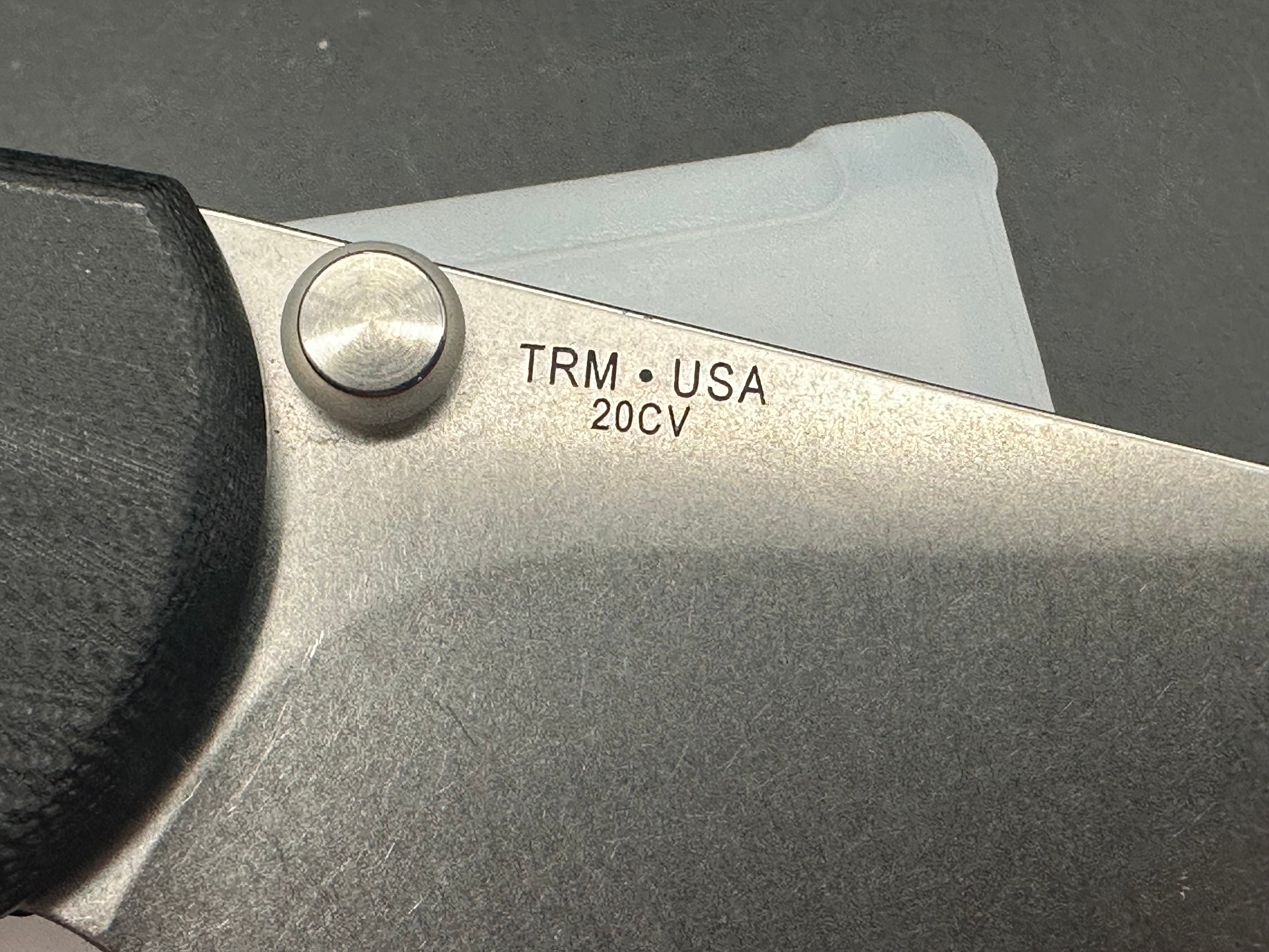 TRM Shadow 20CV JET BLACK G10