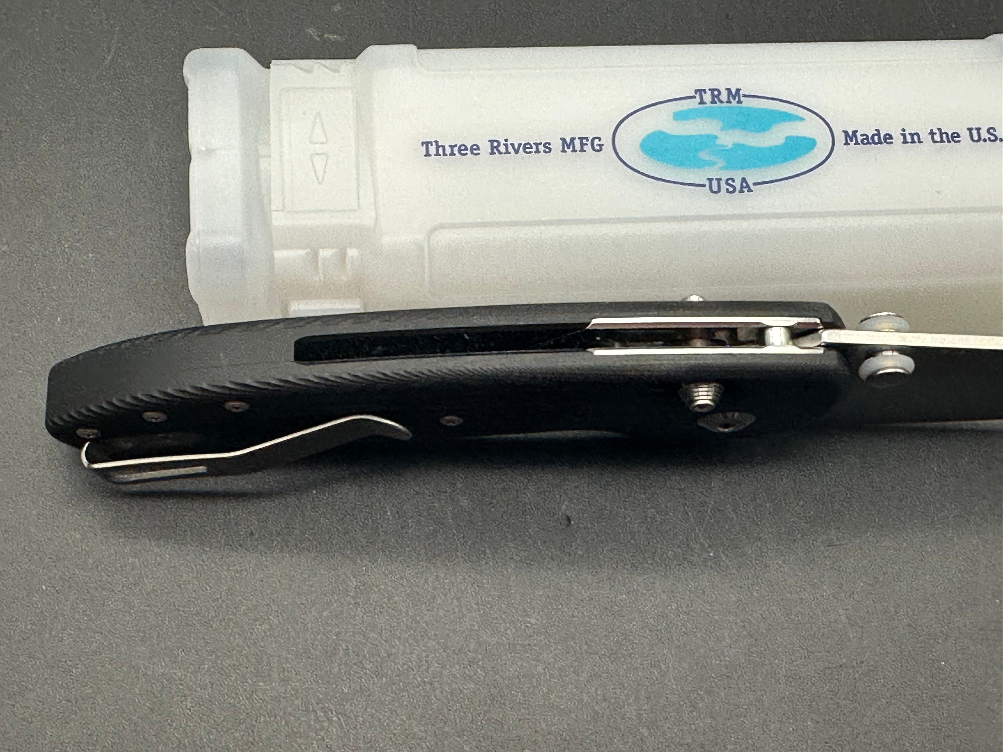 TRM Shadow 20CV JET BLACK G10
