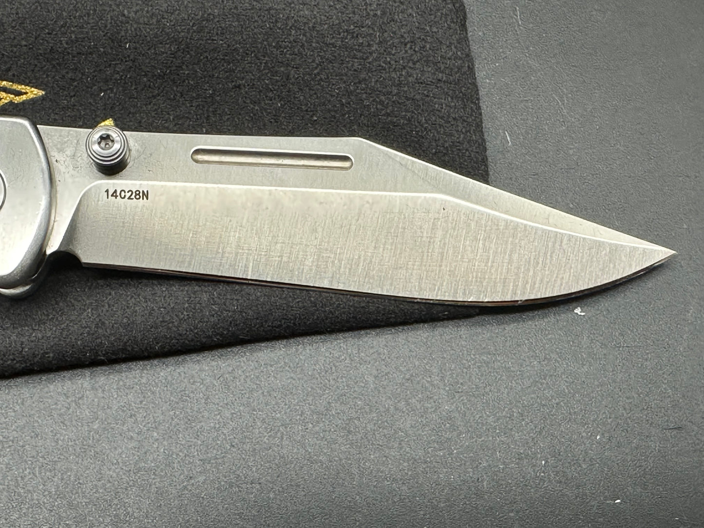 LOTHAR Falcon Pocket Knife, 2.98" 14C28N Steel Blade