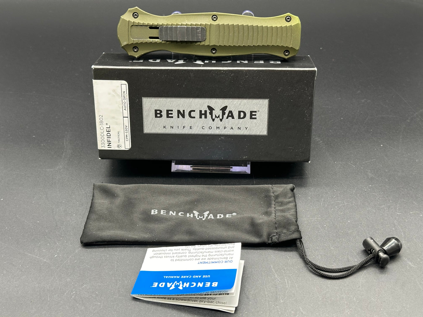 Benchmade Infidel OTF Automatic Knife OD Green