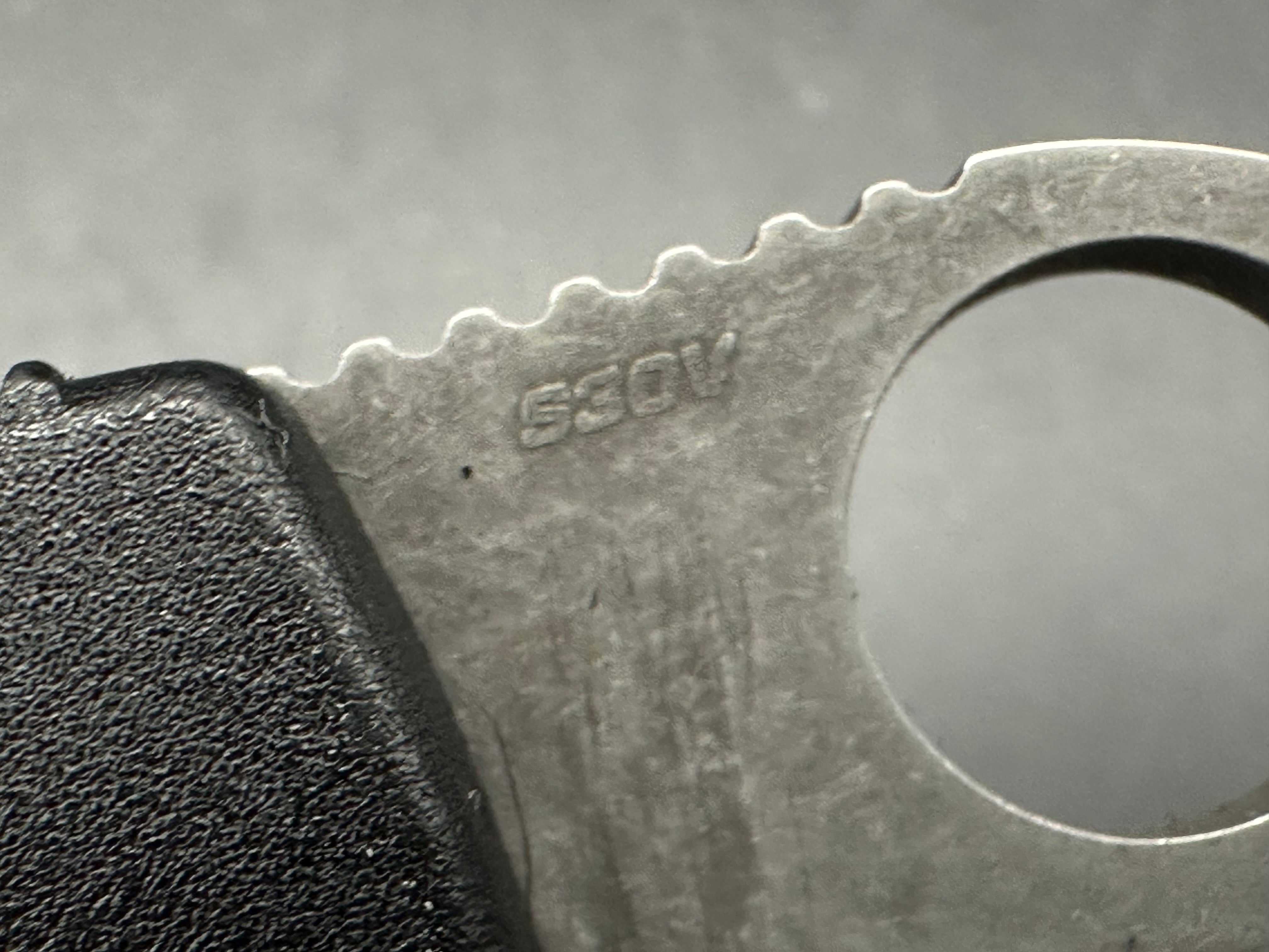 Benchmade Griptilian S30V with custom stonewash finish, FRN handles
