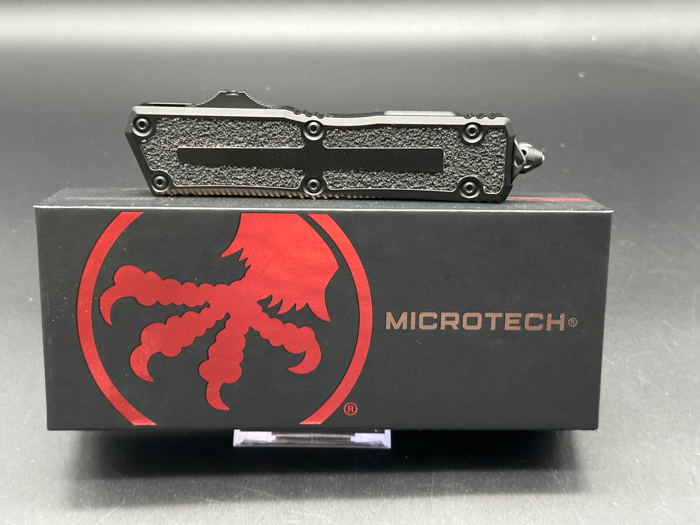 Microtech Scarab II Gen III S/E OTF Auto Knife Black Aluminum