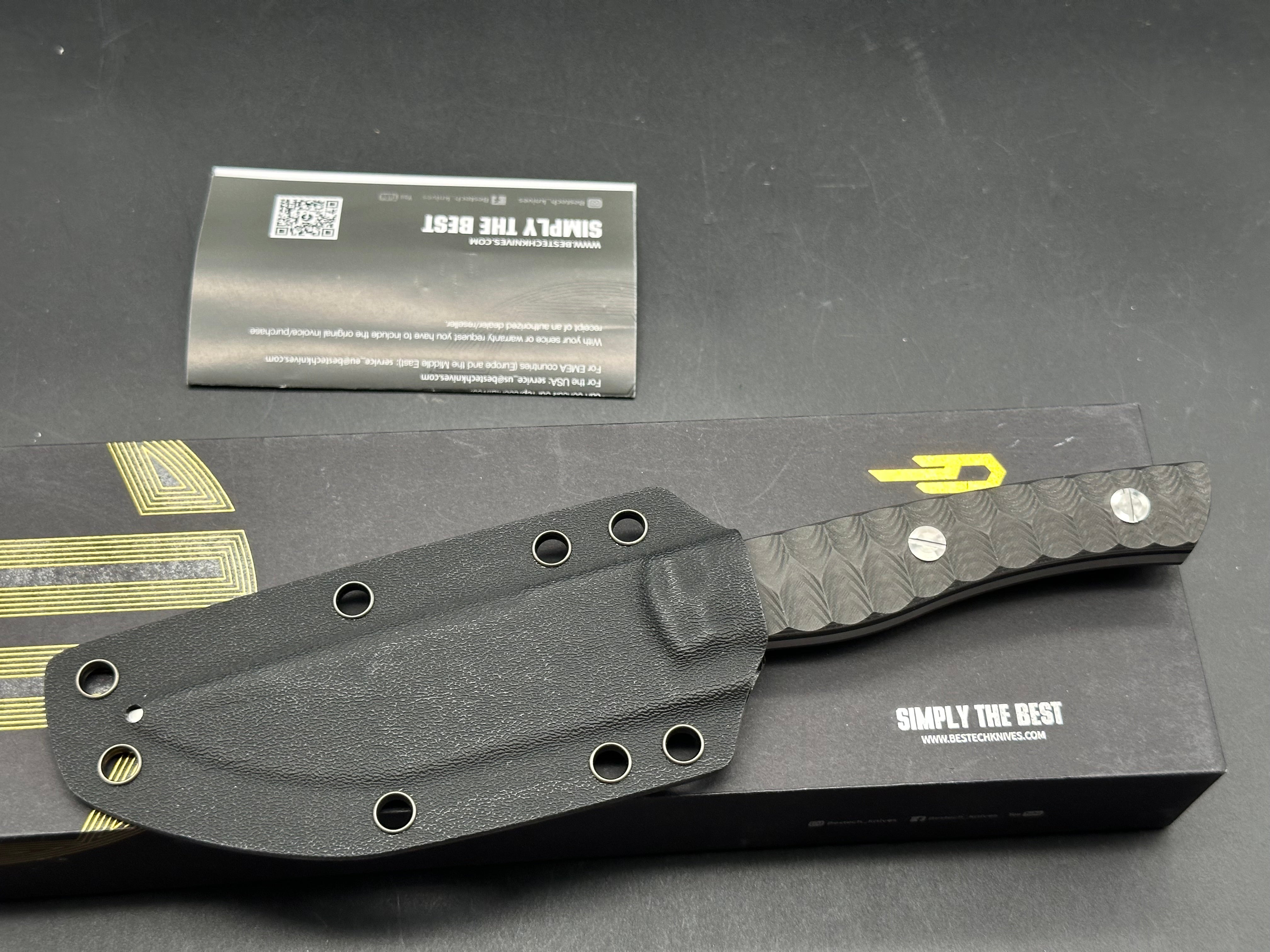 Bestech Heidi Blacksmith 2 - S35VN, Carbon Fiber Handle