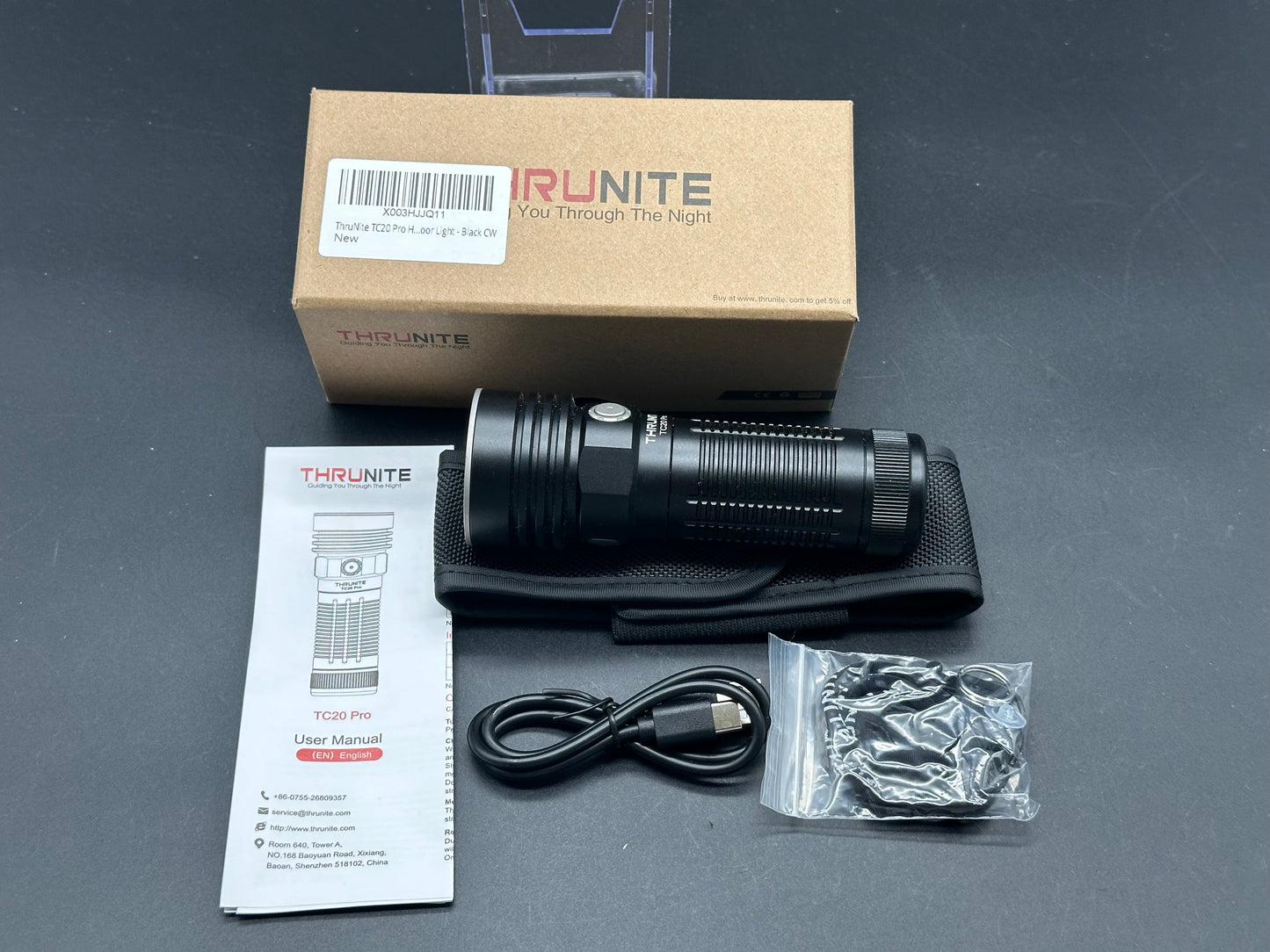 ThruNite TC20 Pro 3200 lumen rechargeable flashlight