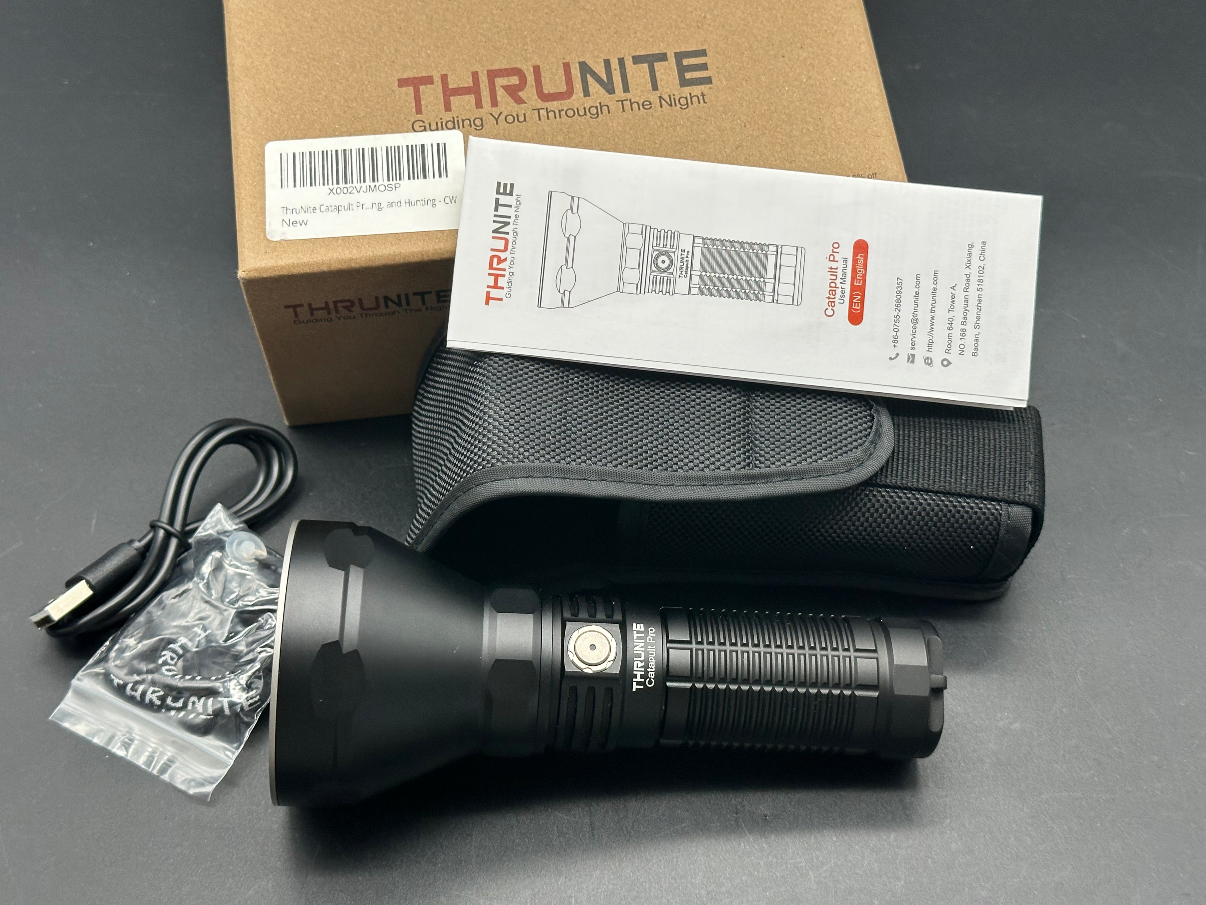 ThruNite Catapult Pro 2700 lumen rechargeable flashlight