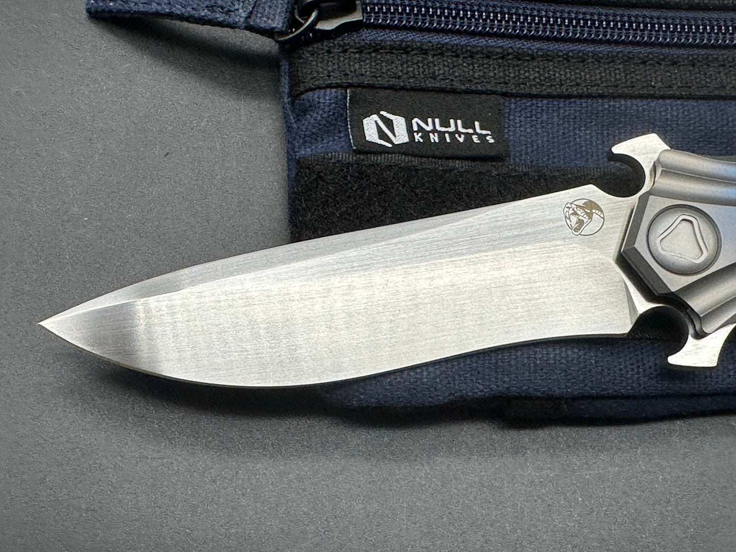 Kevin John T-Series Titanium handle w/M390 blade