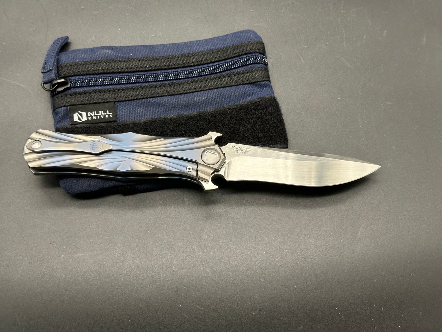 Kevin John T-Series Titanium handle w/M390 blade