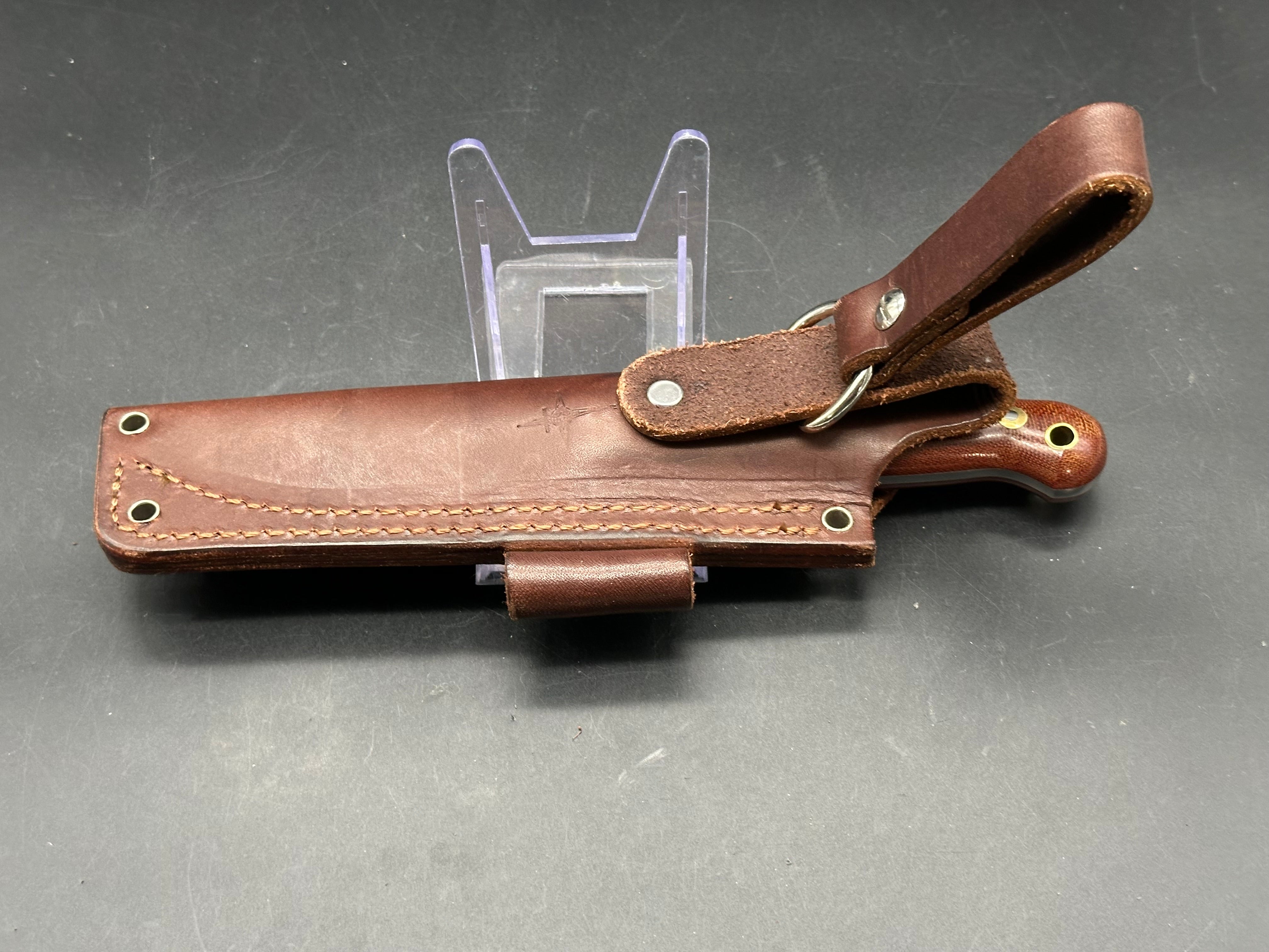 L. T. Wright GNS Scandi grind Fixed blade knife