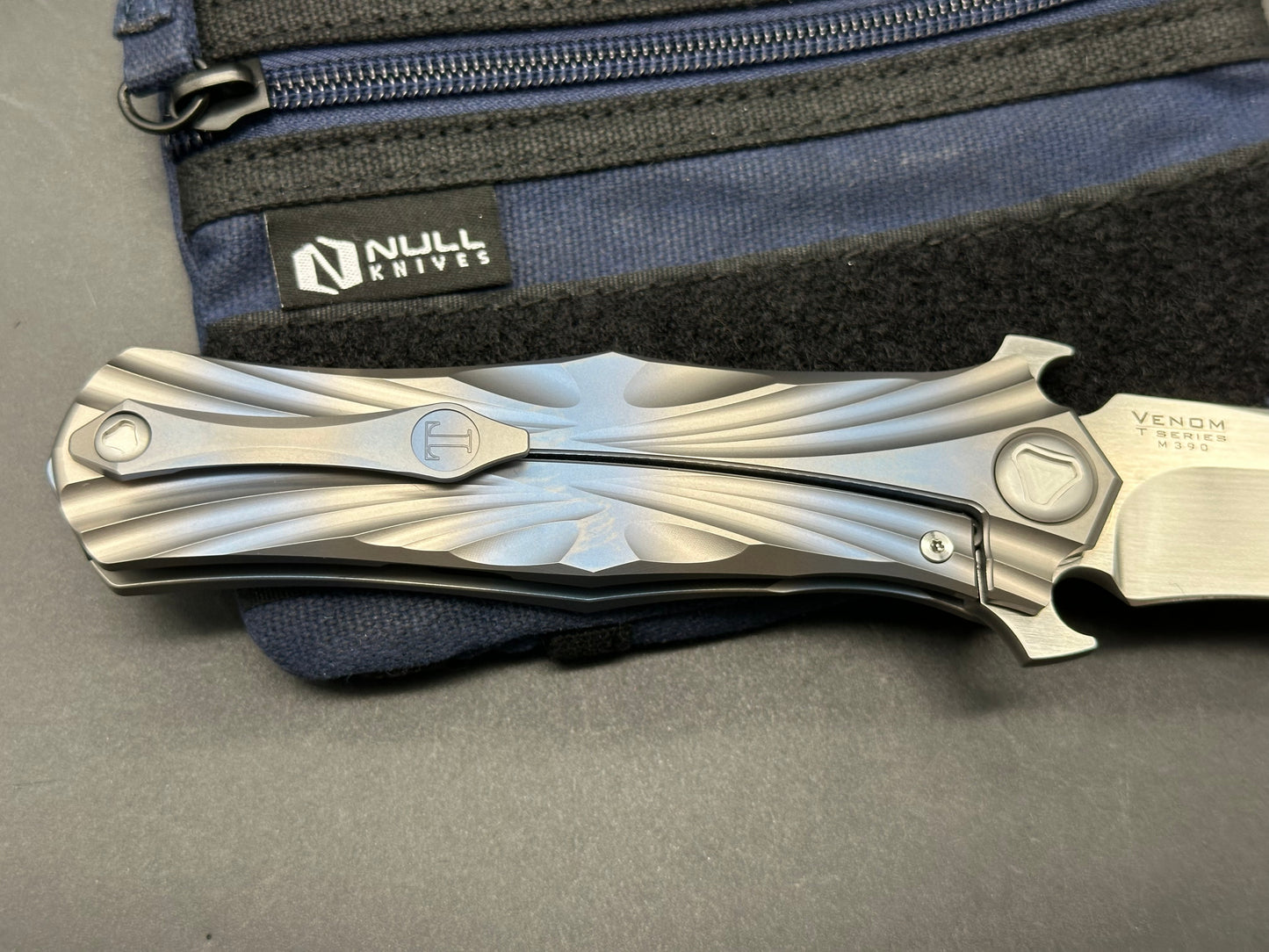 Kevin John T-Series Titanium handle w/M390 blade