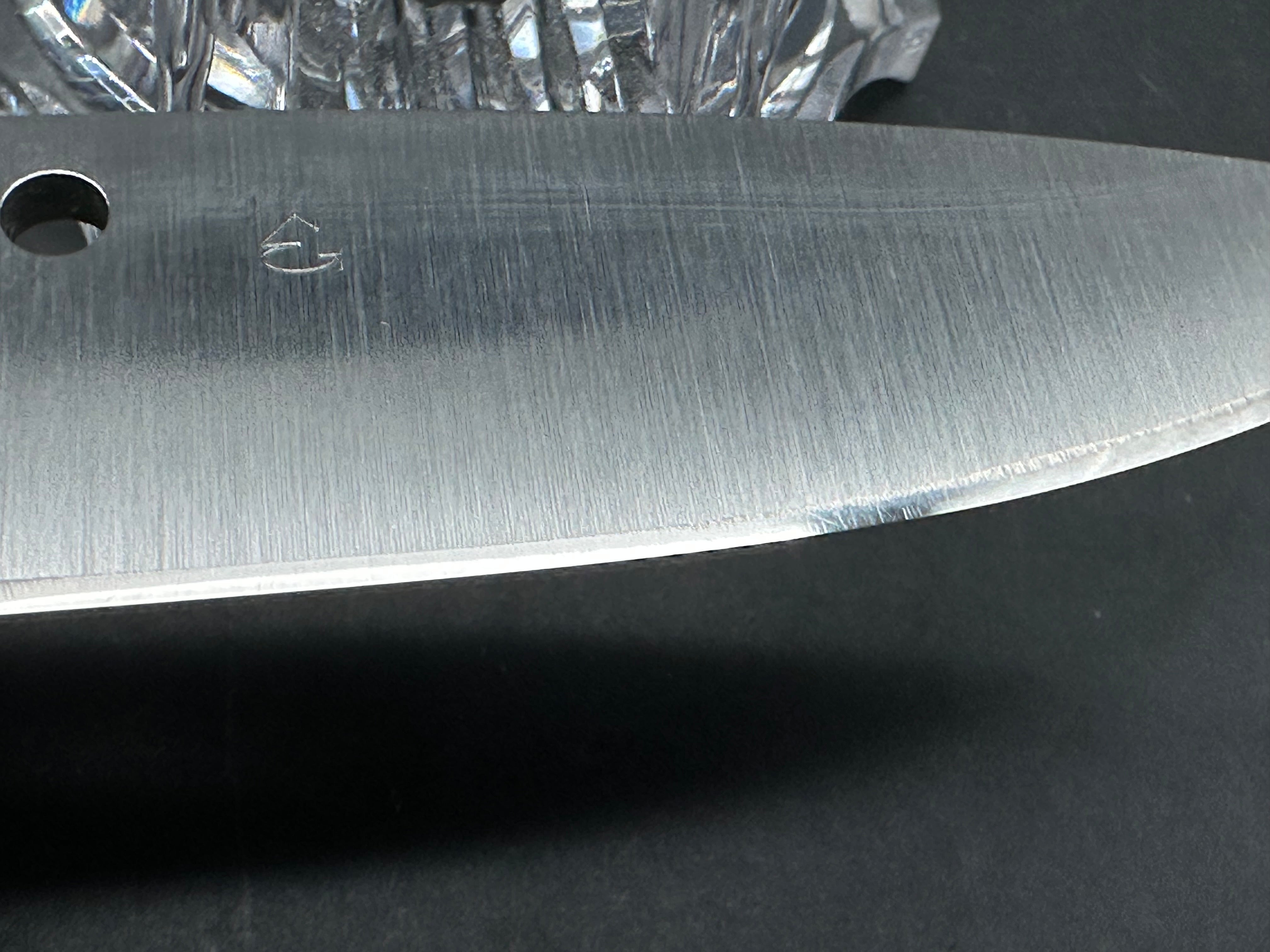 Spyderco Smallfly Gray G-10 CPM-Cruwear blade, RARE