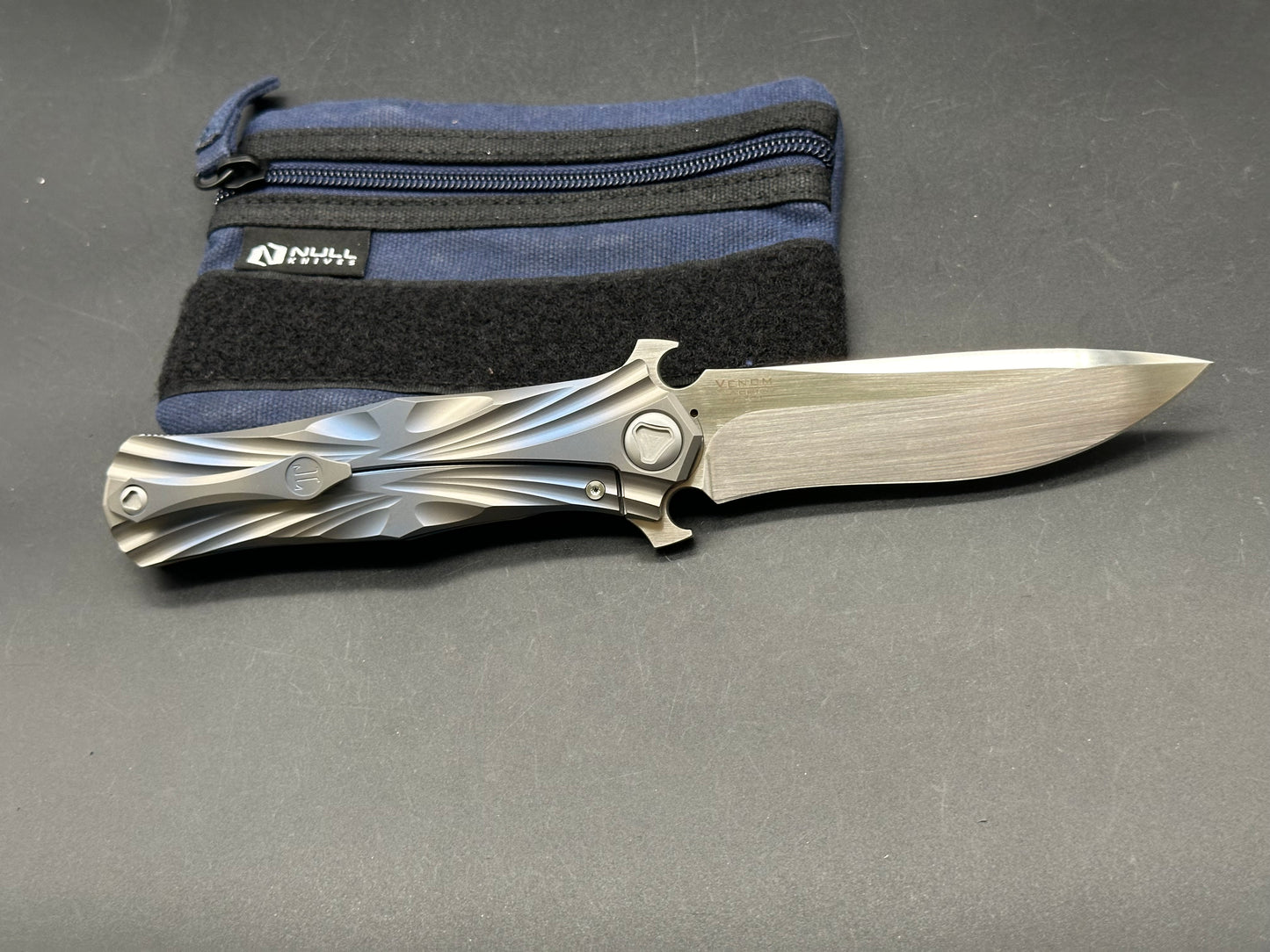 Kevin John T-Series Titanium handle w/M390 blade