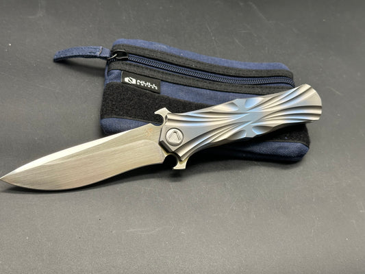 Kevin John T-Series Titanium handle w/M390 blade