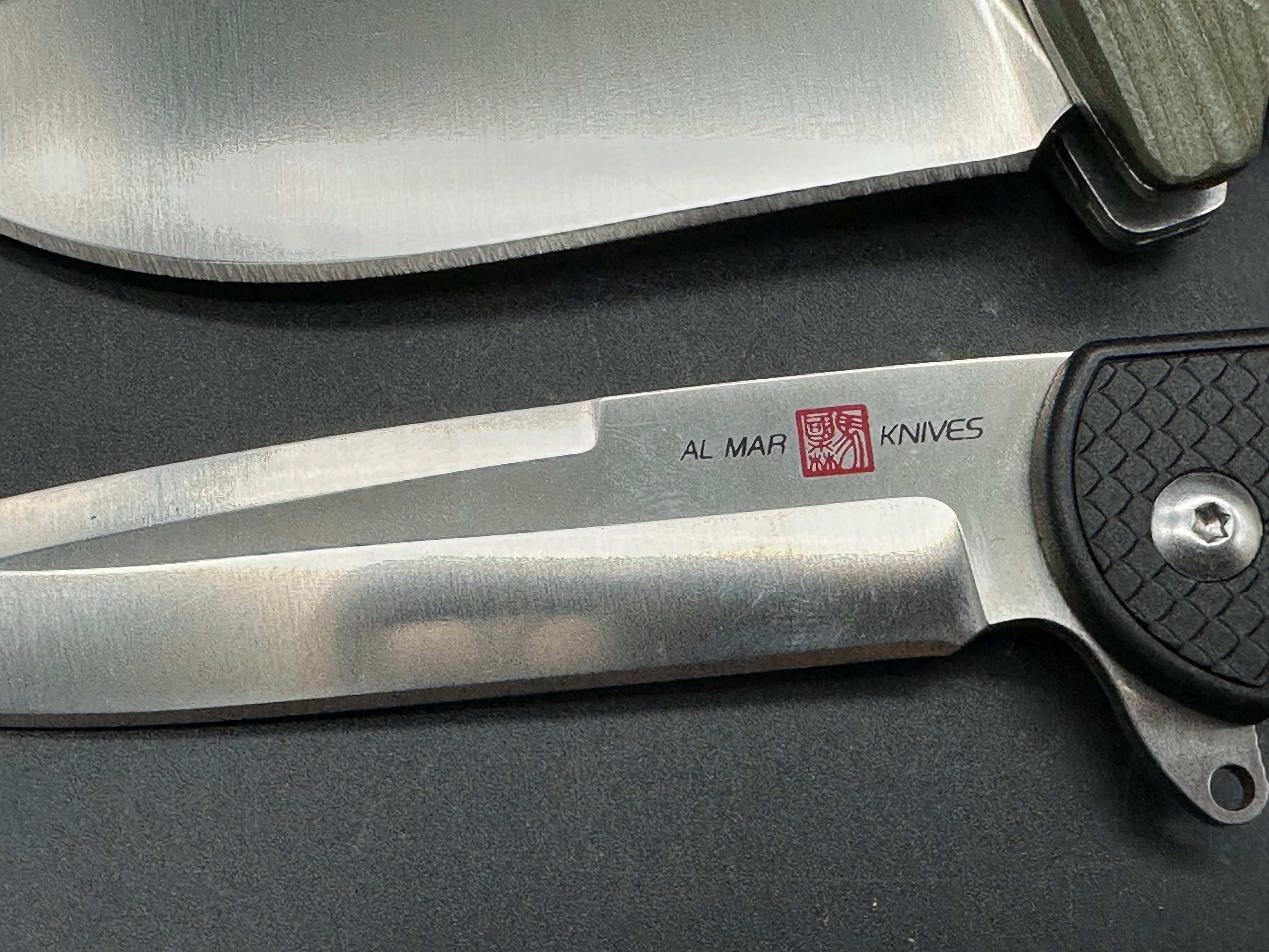 3 knife deal Al Mar, Ganzo & Unknown