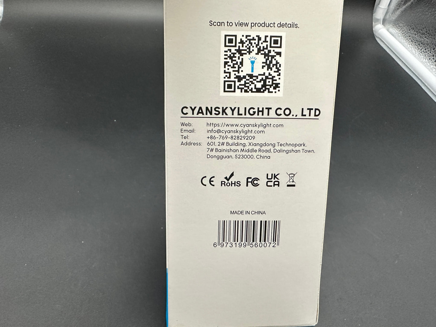 Cyansky K3 V2 2000 lumen rechargeable flashlight