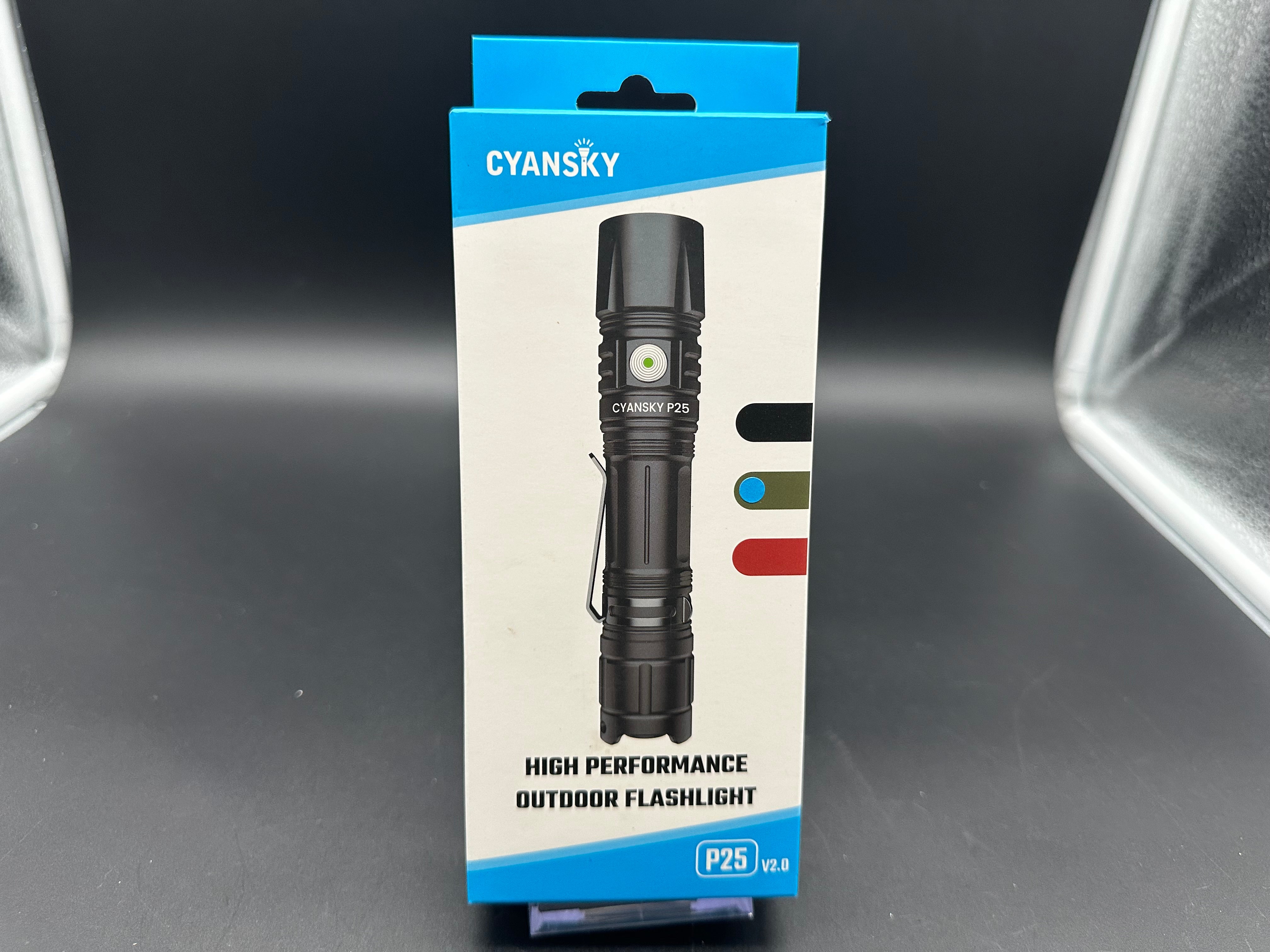 Cyansky P25 V2.0 3600 Lumens Tactical Flashlight