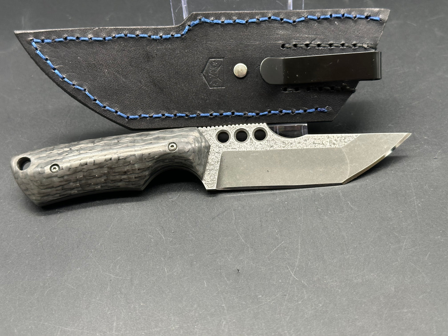 Macho Baldes Noceronte Custom fixed blade