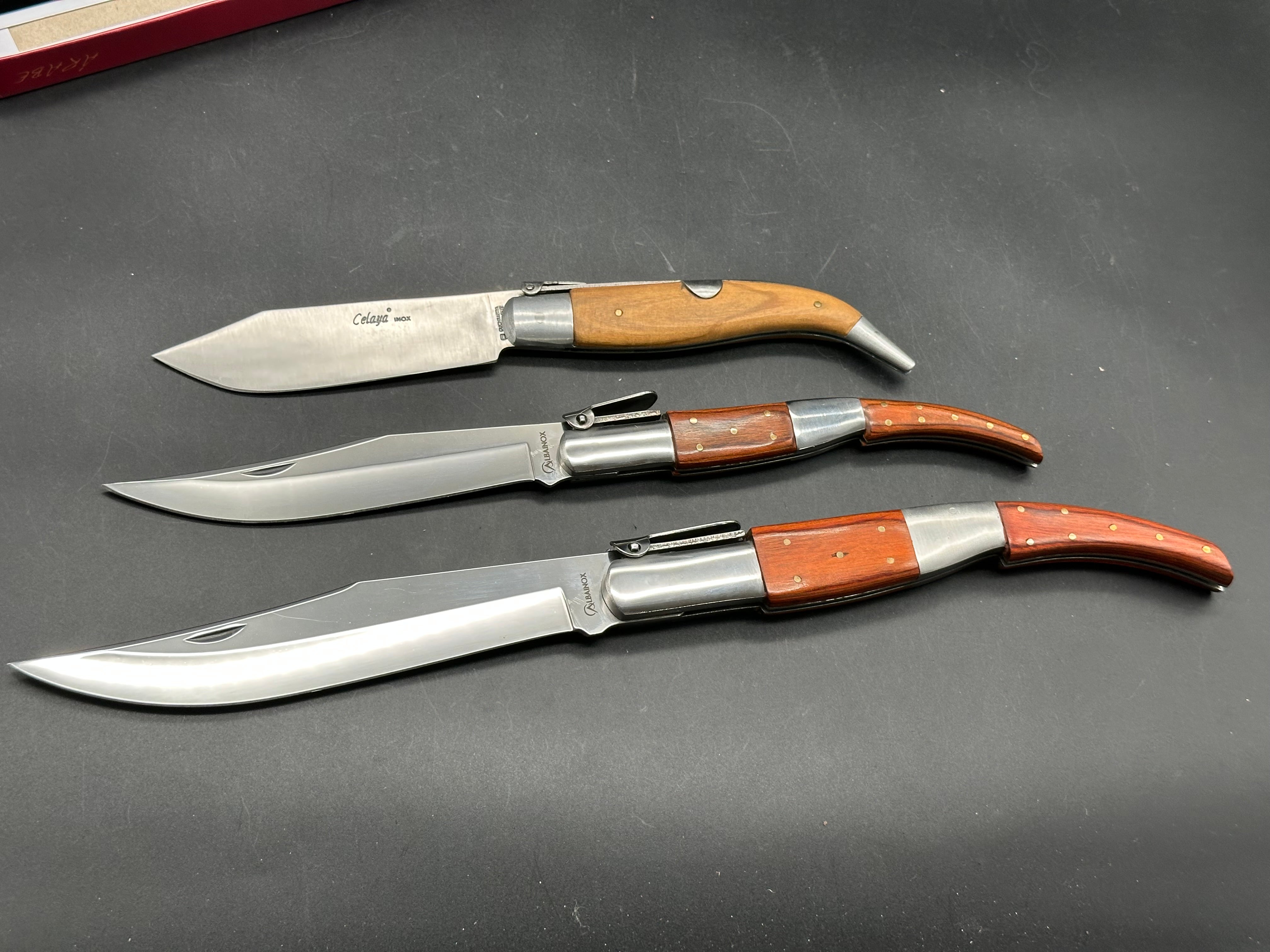 3 knife deal on Spanish Navaja knives