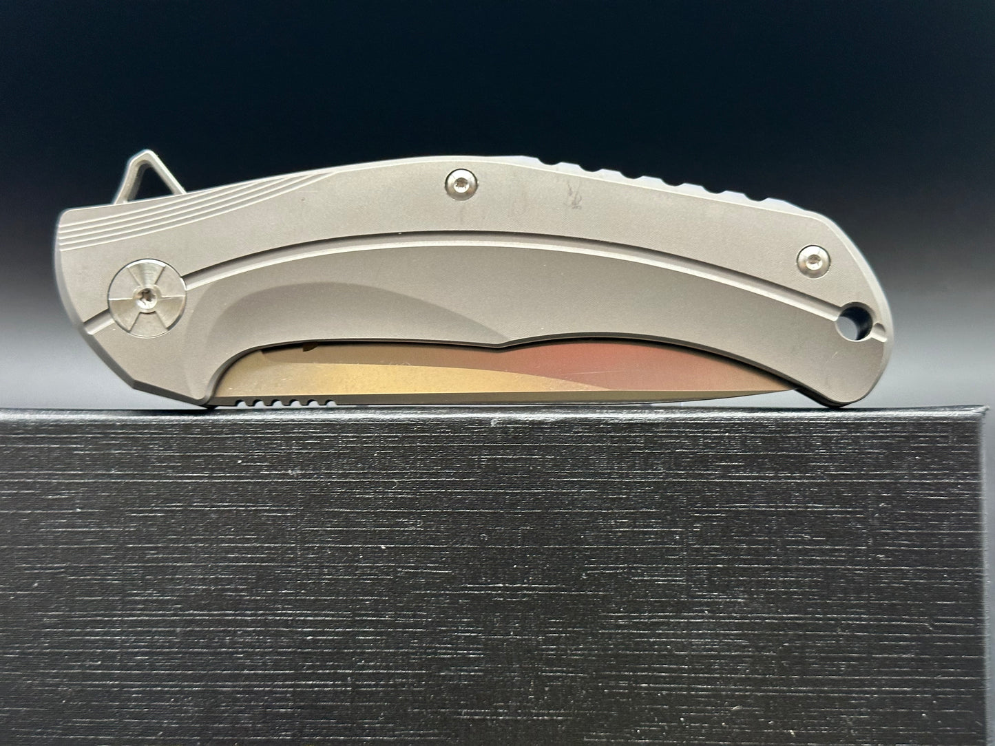 Defcon JK3215 titanium handle w/D2 blade