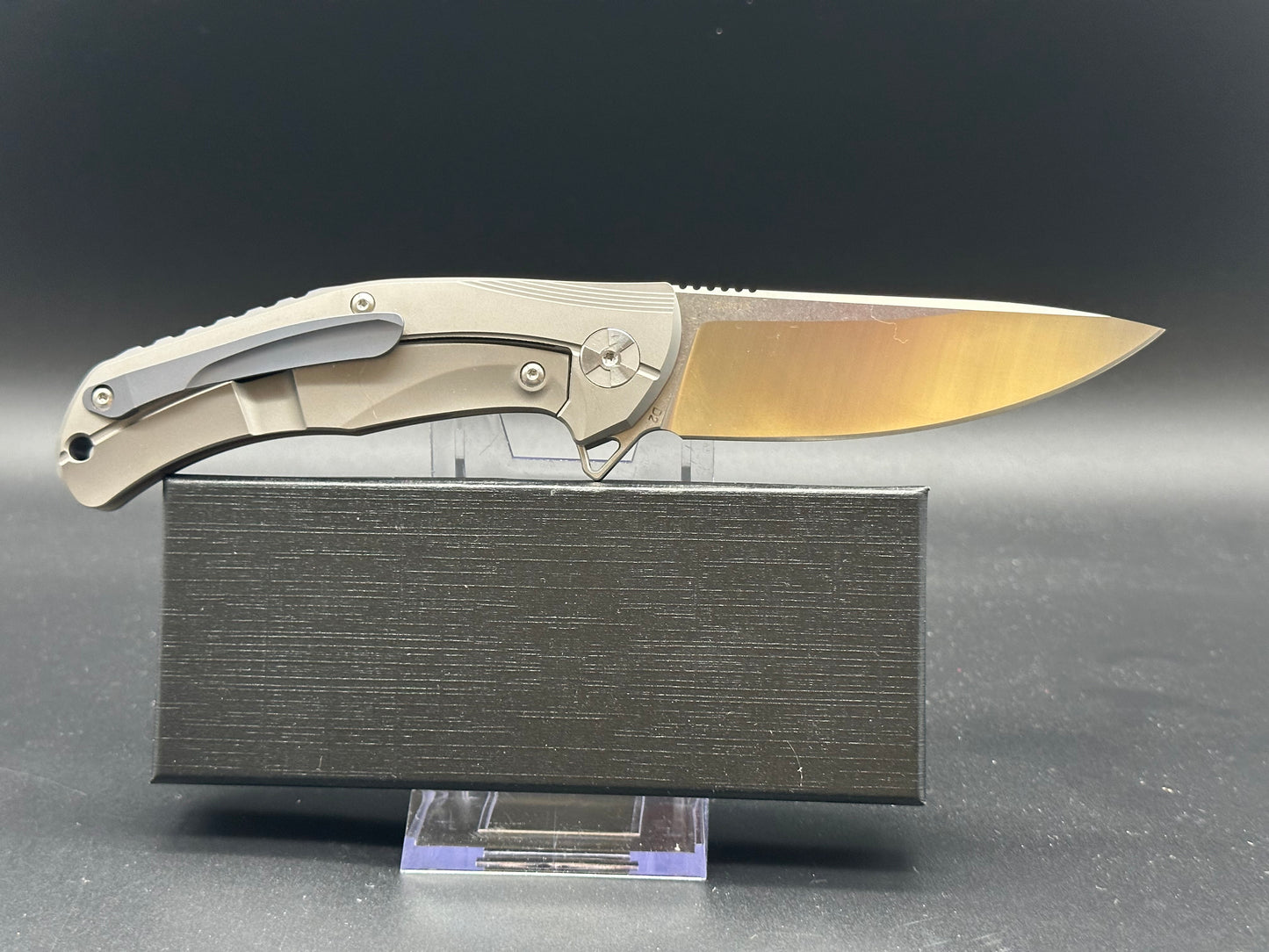 Defcon JK3215 titanium handle w/D2 blade