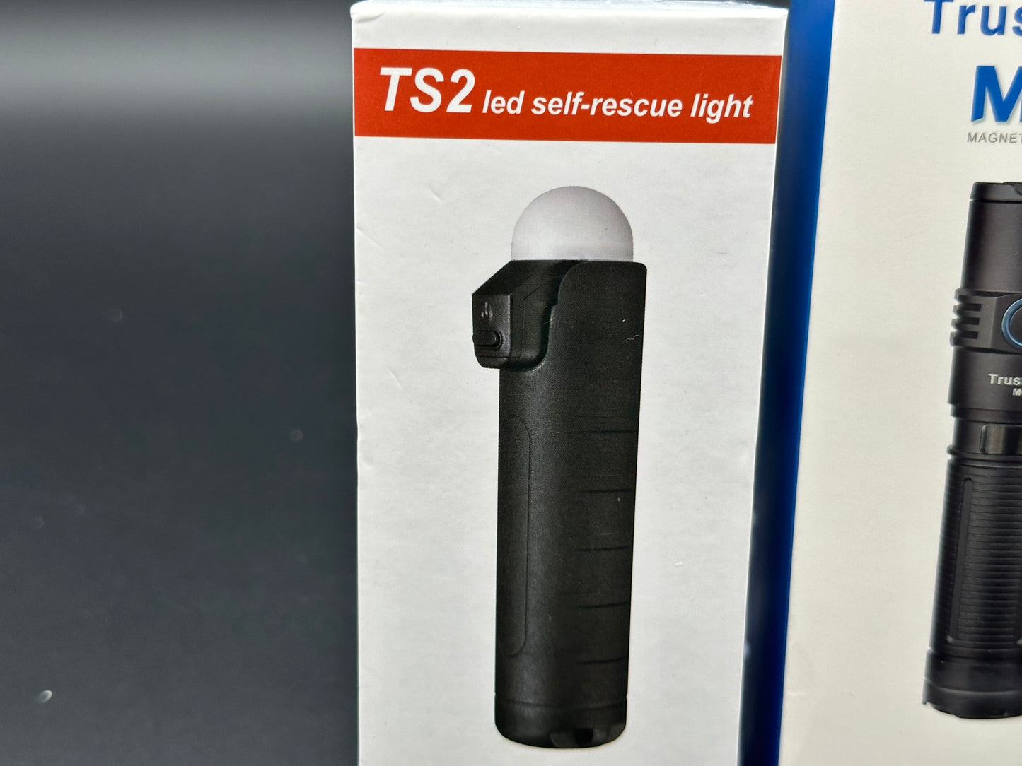 Trustfire MC5 and ThruNite TS2 rechargeable flashlight bundle