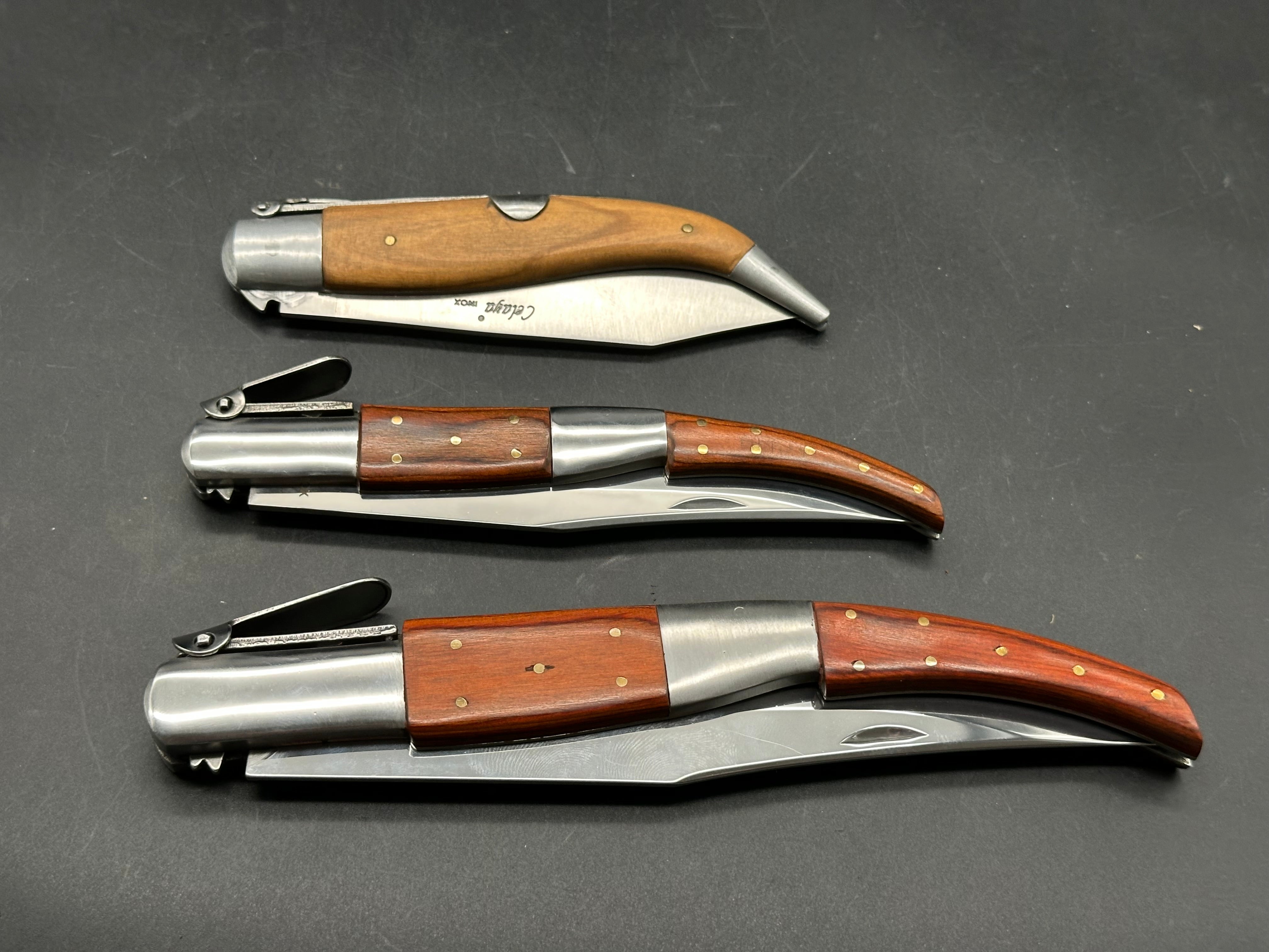 3 knife deal on Spanish Navaja knives