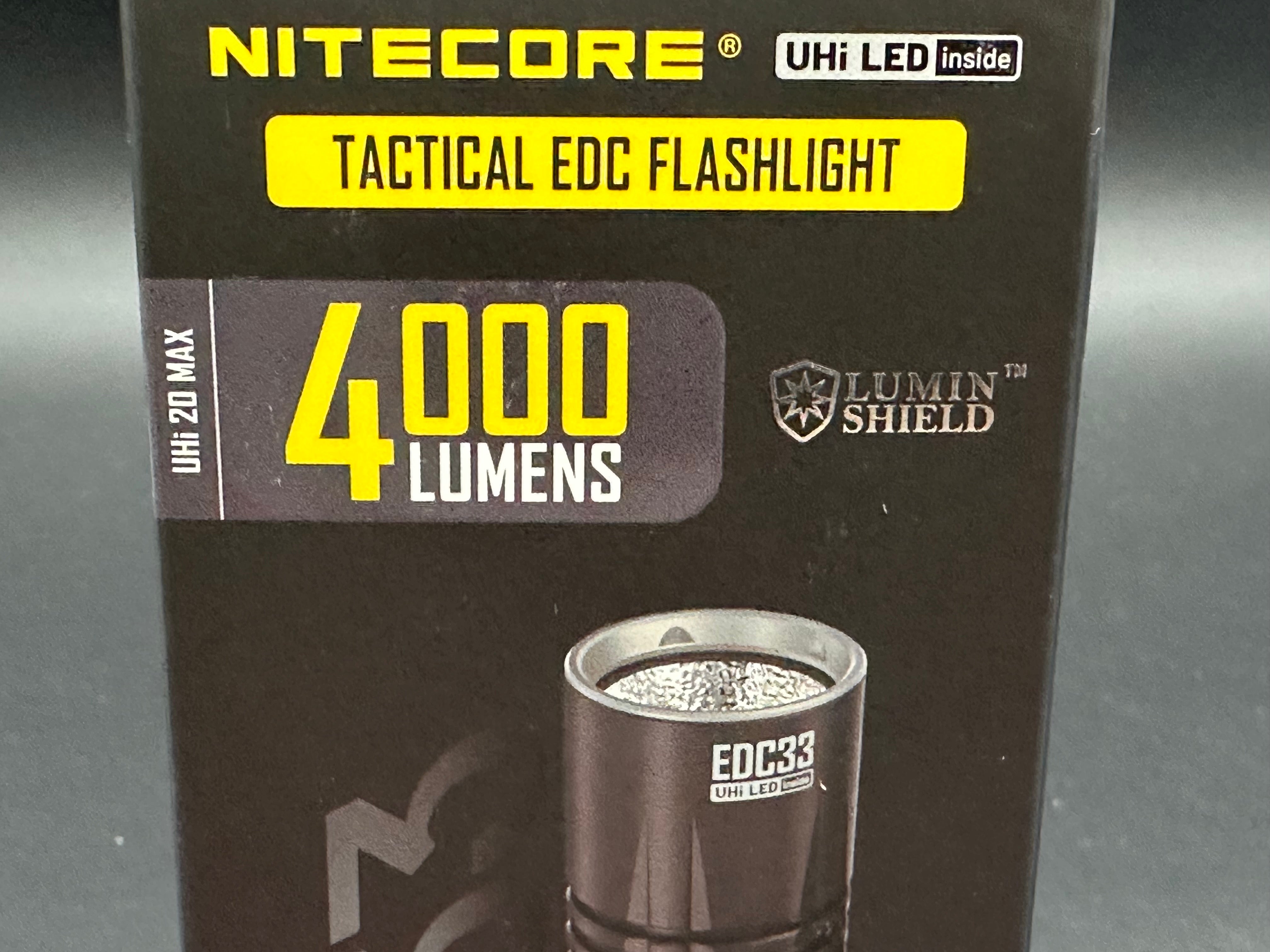 Nitecore EDC33 4000 Lumen Rechargeable EDC Flashlight