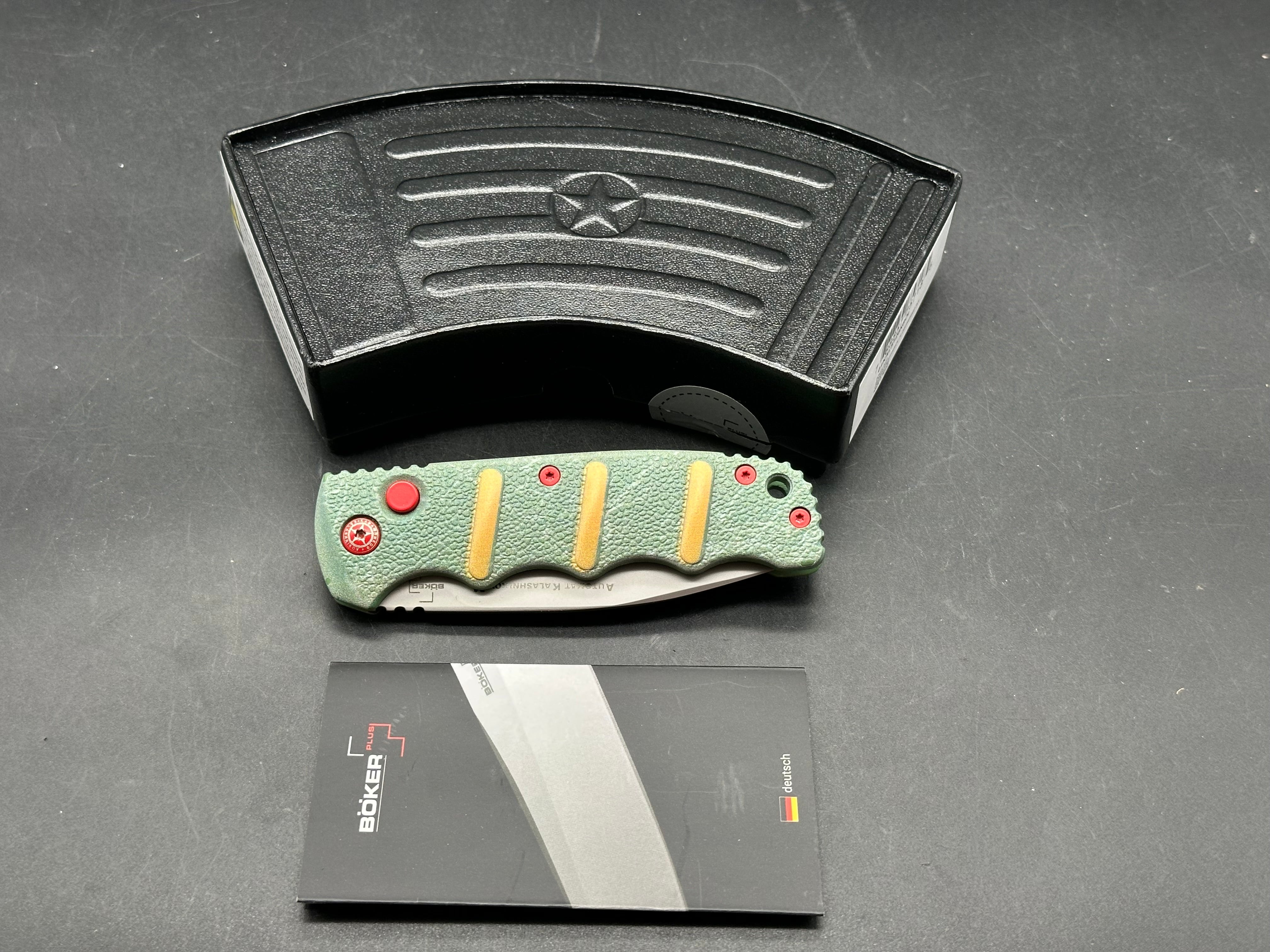Boker Auto KAL Fett Finish Bead Blast SMKW Exclusive