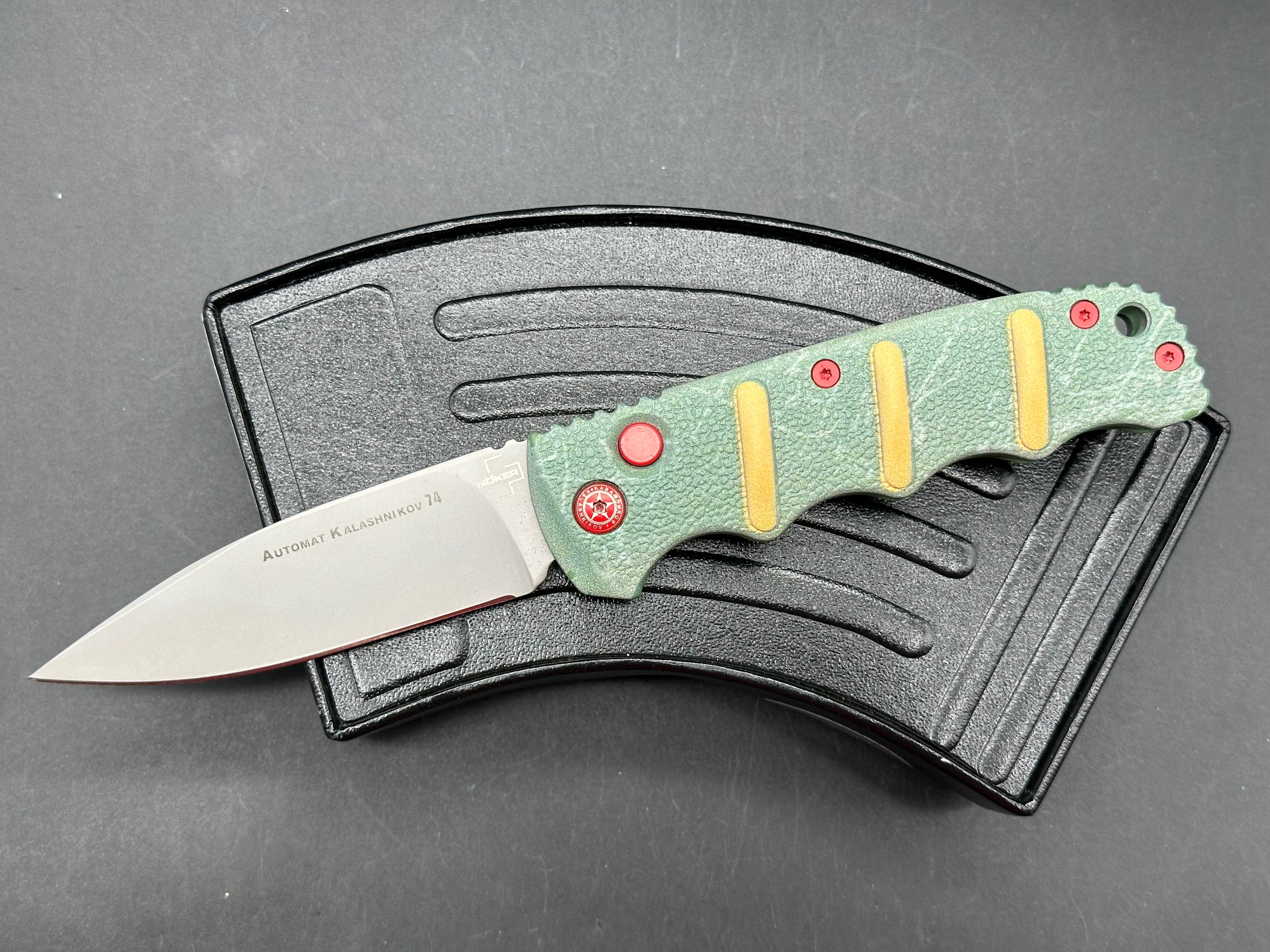 Boker Auto KAL Fett Finish Bead Blast SMKW Exclusive
