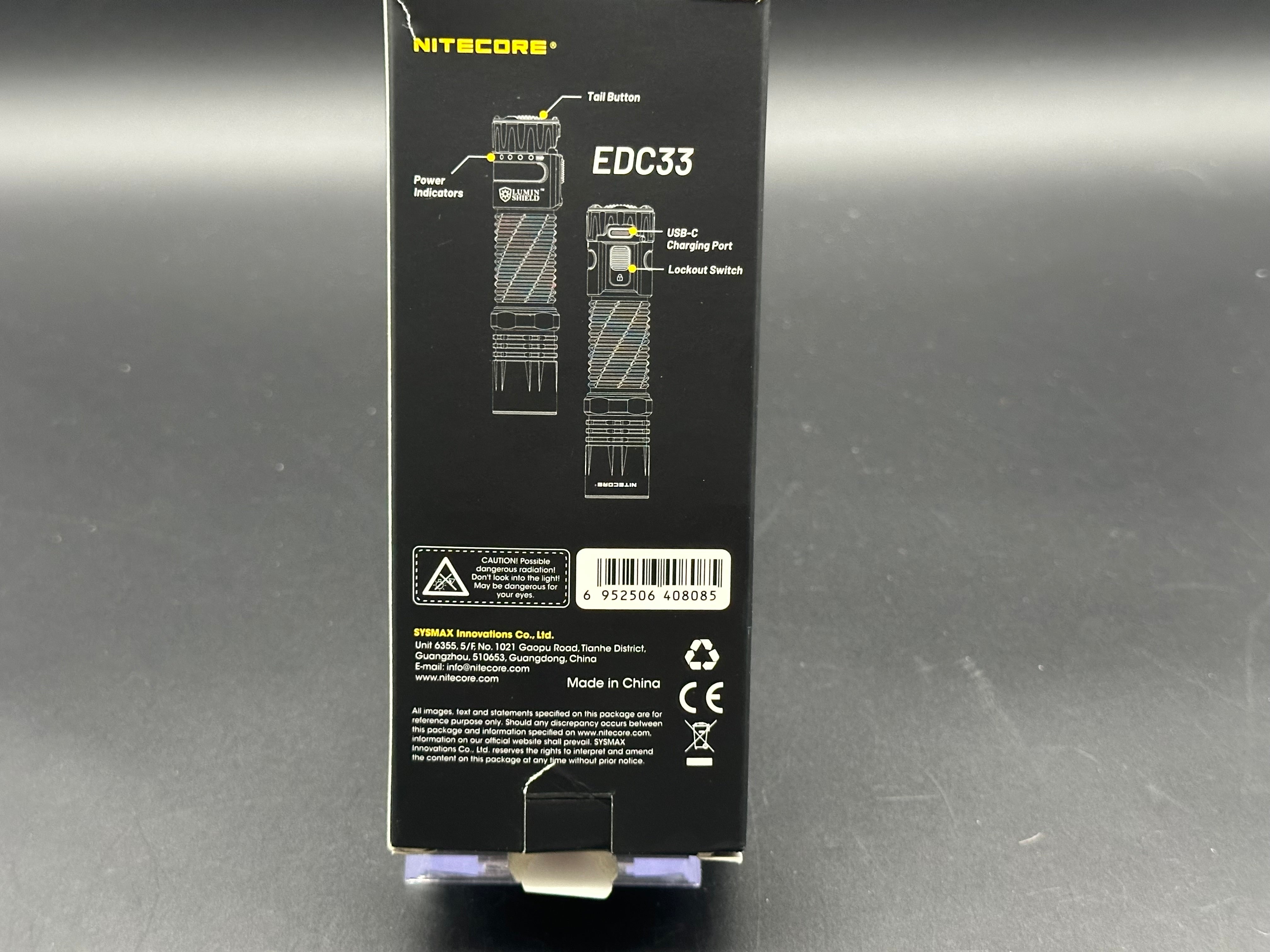 Nitecore EDC33 4000 Lumen Rechargeable EDC Flashlight