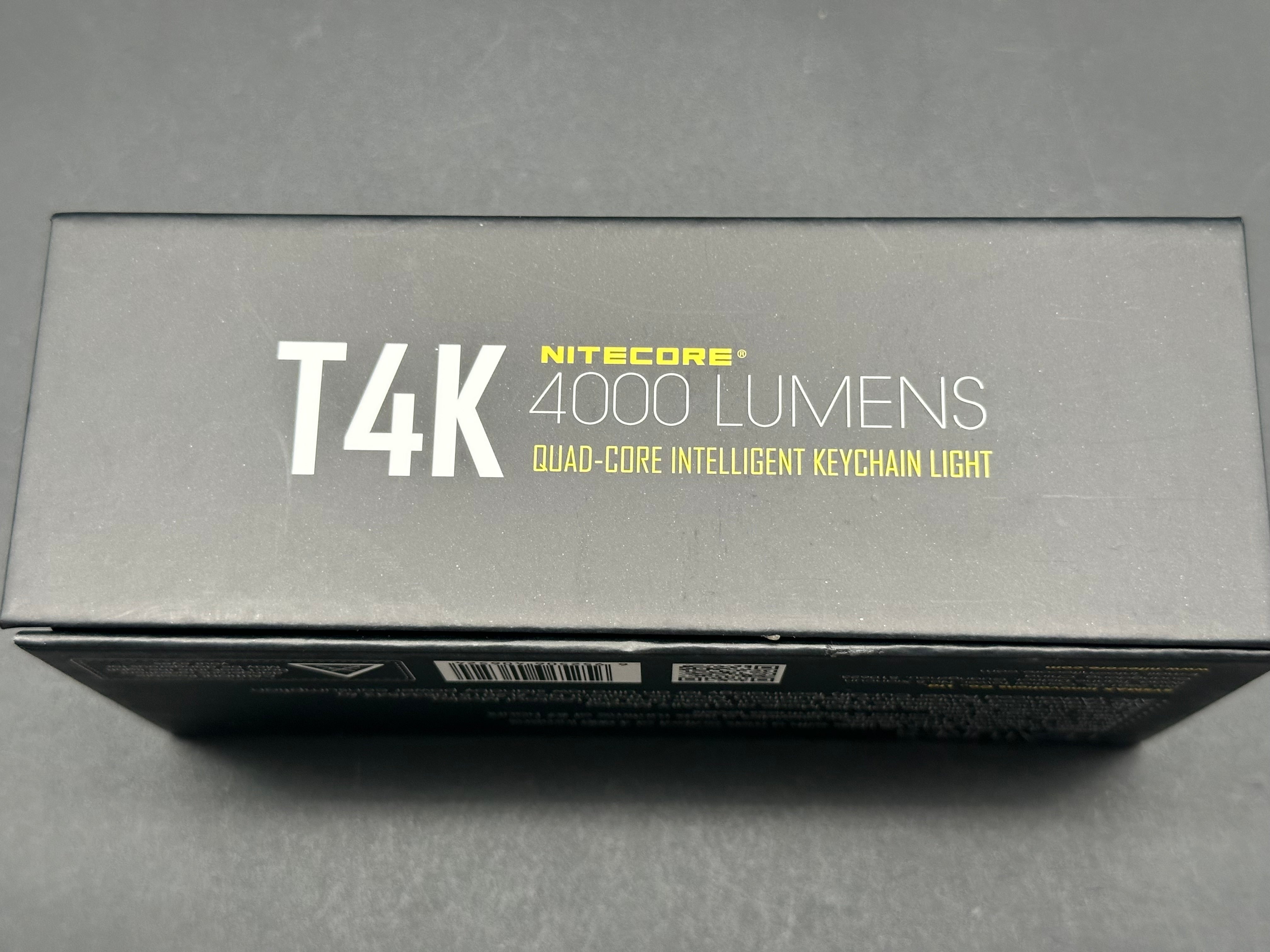 Nitecore T4K 4000 Lumen Super Bright EDC Flashlight