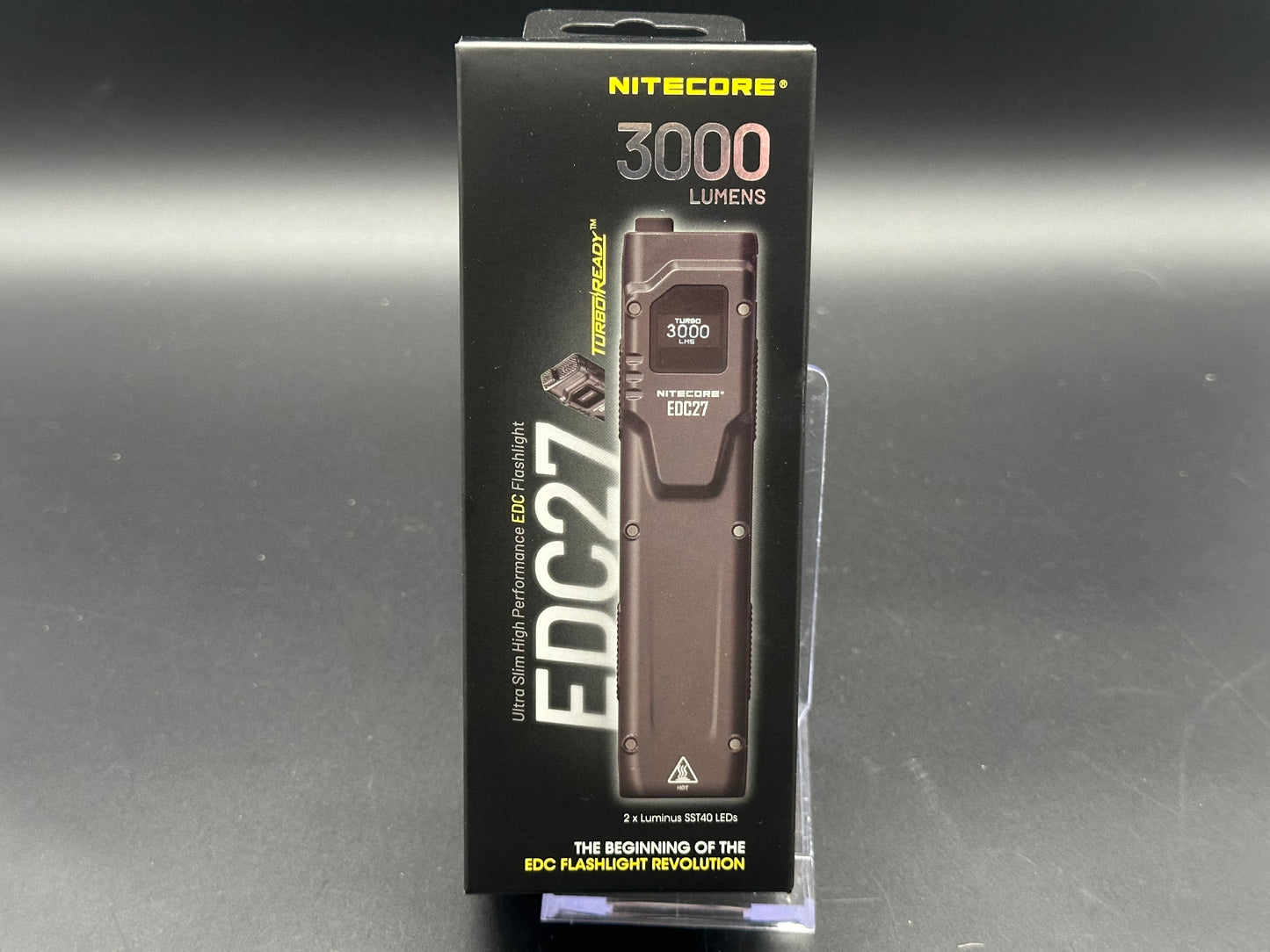 Nitecore EDC27 3000 Lumen Ultra Slim Flat EDC Flashlight