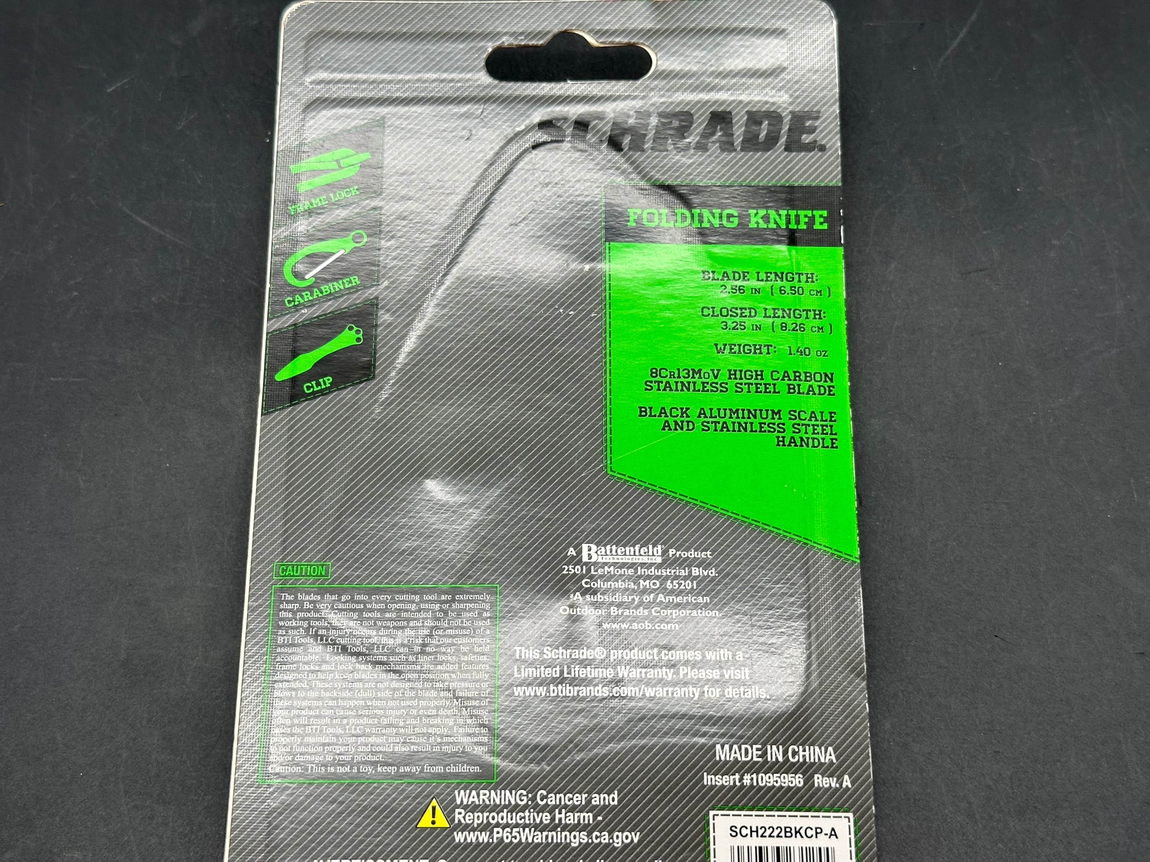 Schrade Pocket Protector Knife