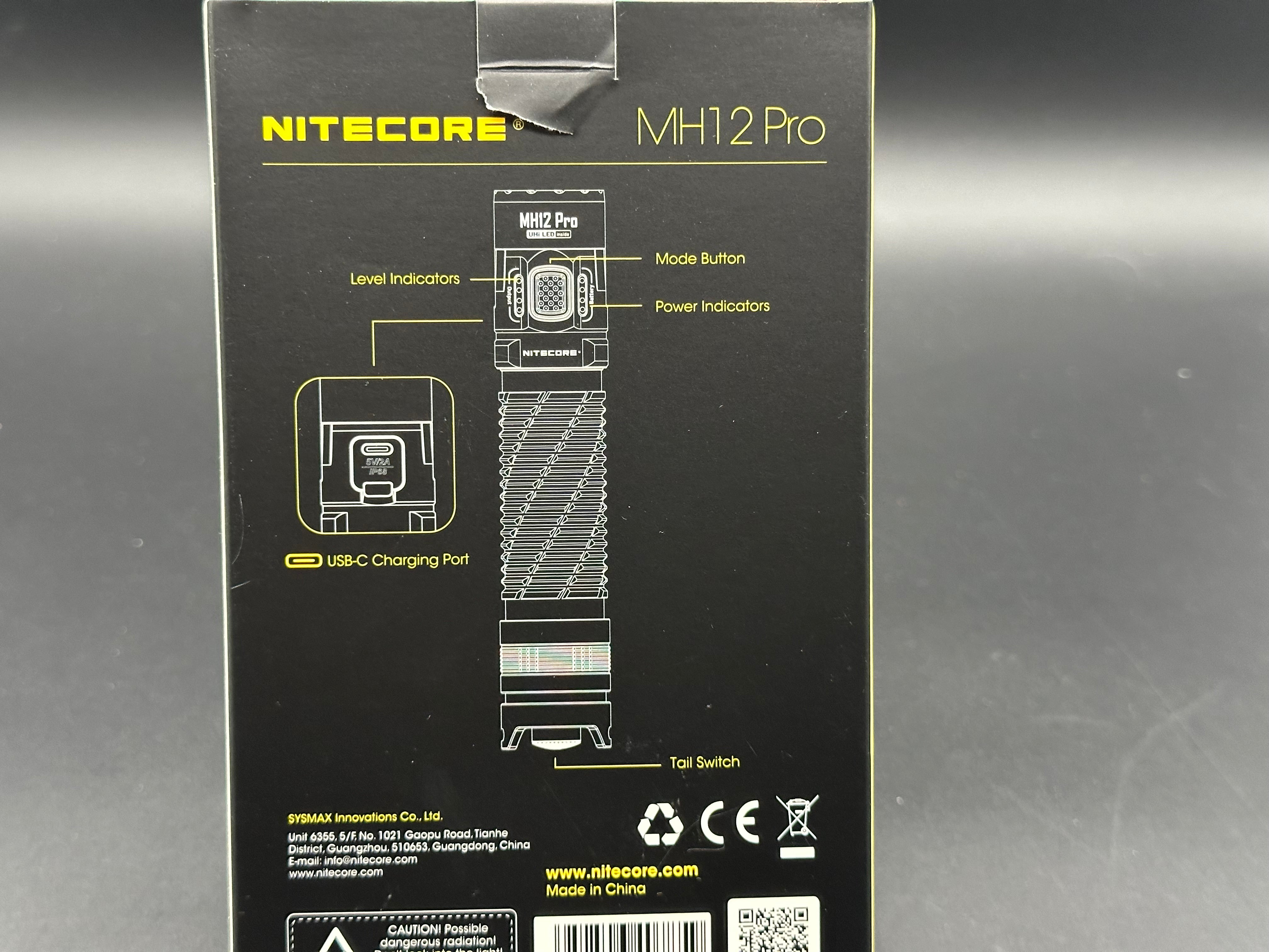 NITECORE MH12 Pro 3300 Lumen USB-C Rechargeable Flashlight