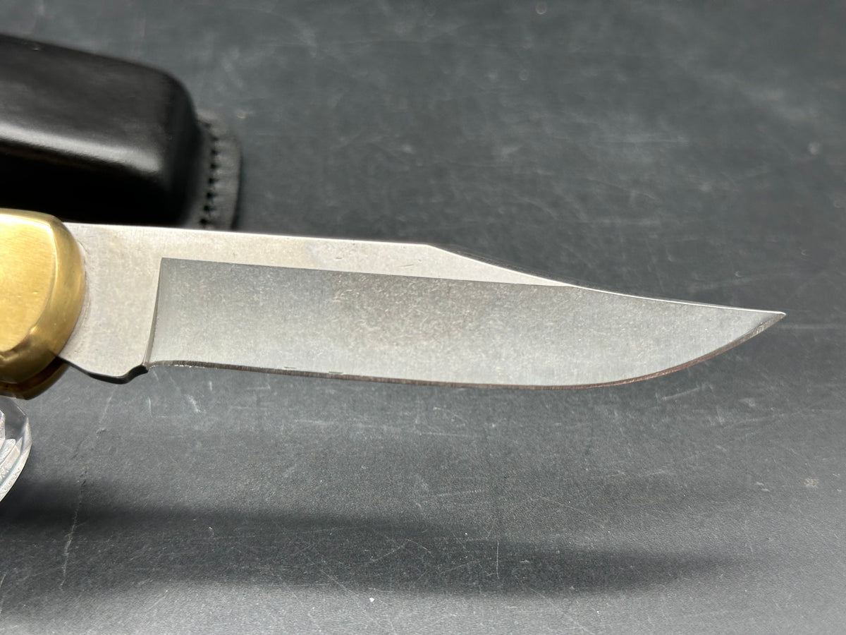 Buck 110 OD Green Micarta S30V Auto/Sheath