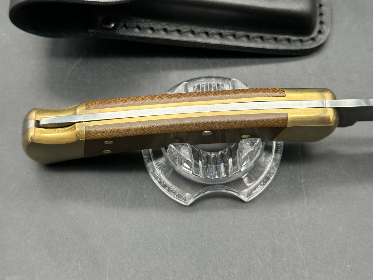 Buck 110 OD Green Micarta S30V Auto/Sheath