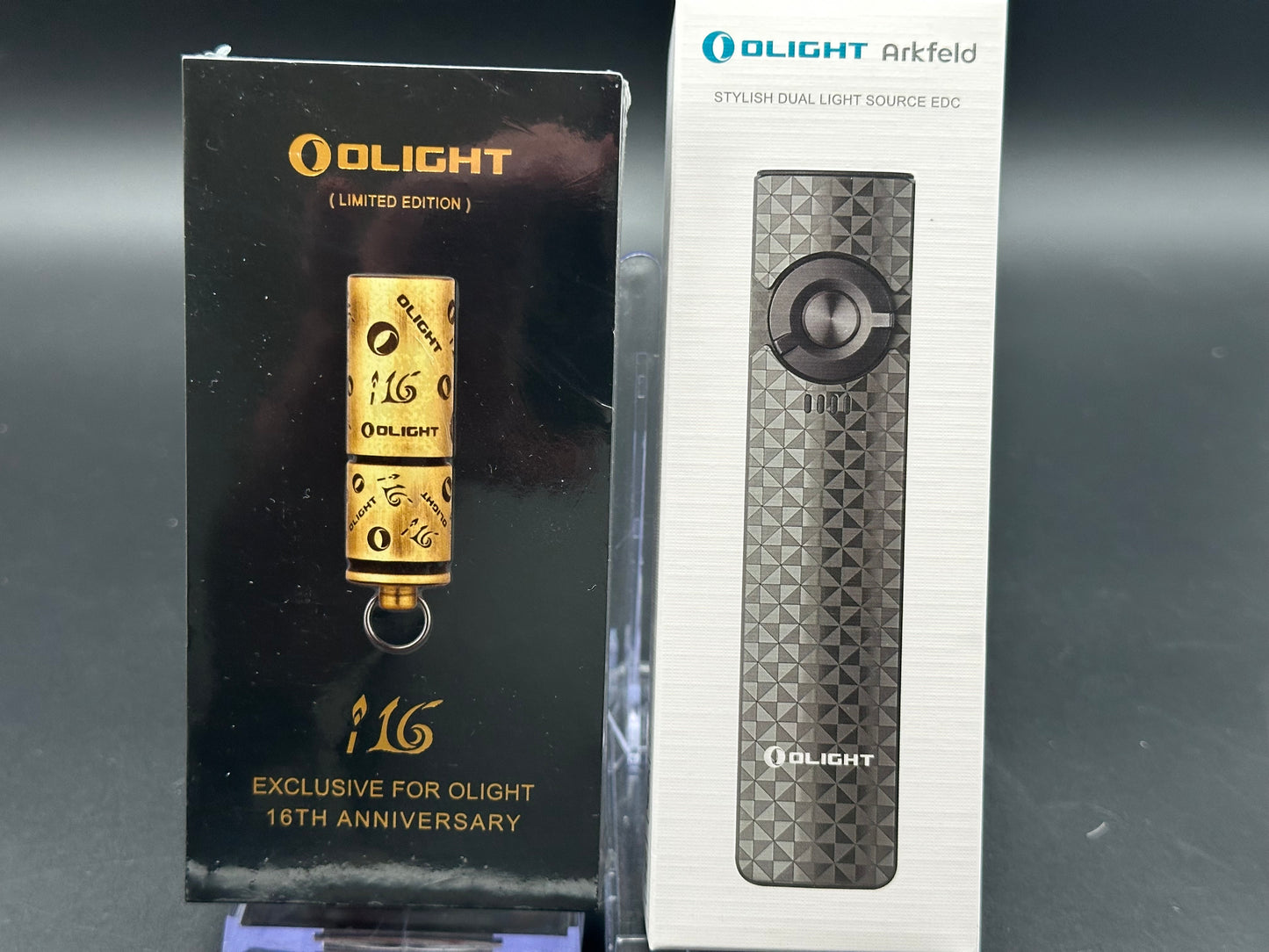Olight Arkfeld & i16 16th Anniversary flashlight bundle