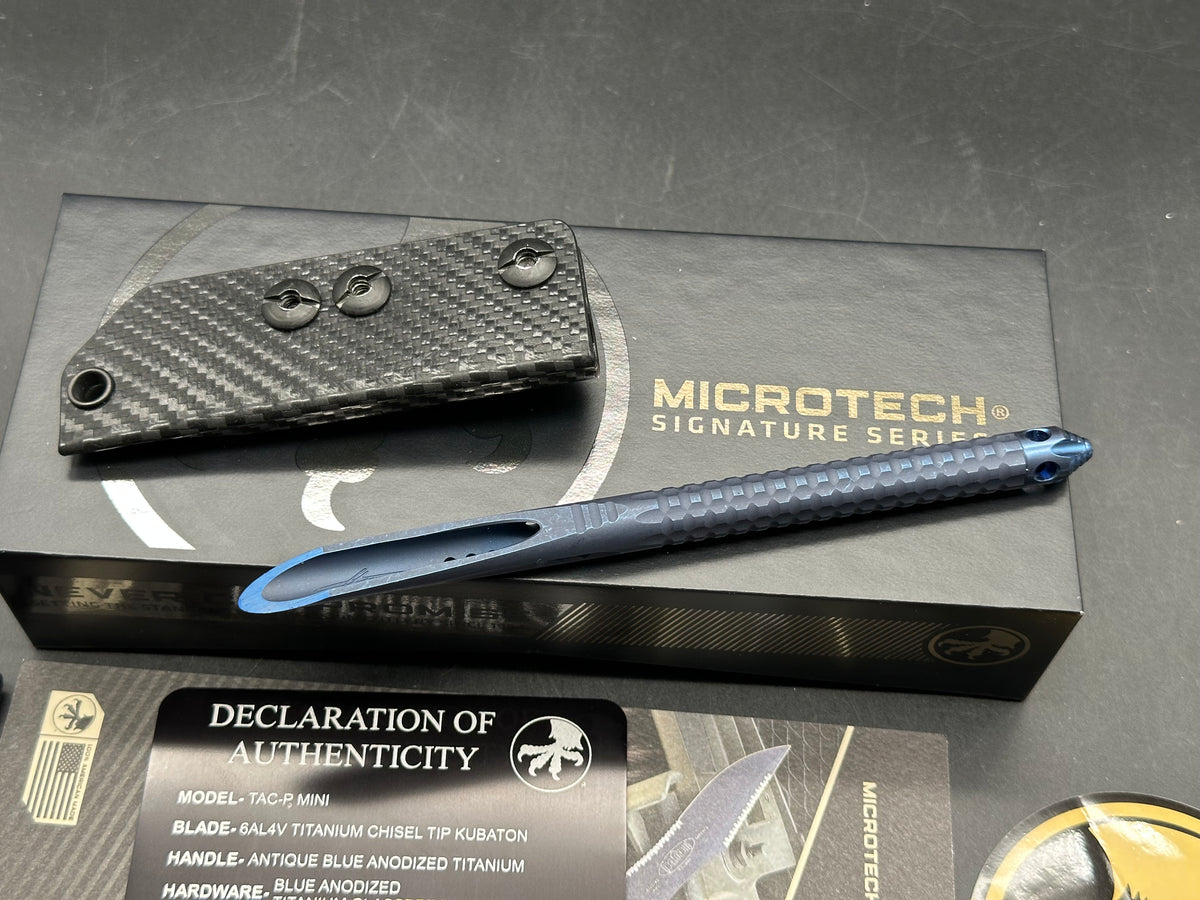 2 knife bundle Microtech Socom Elite T/E Automatic & Microtech TAC-P Mini Tactical Spike