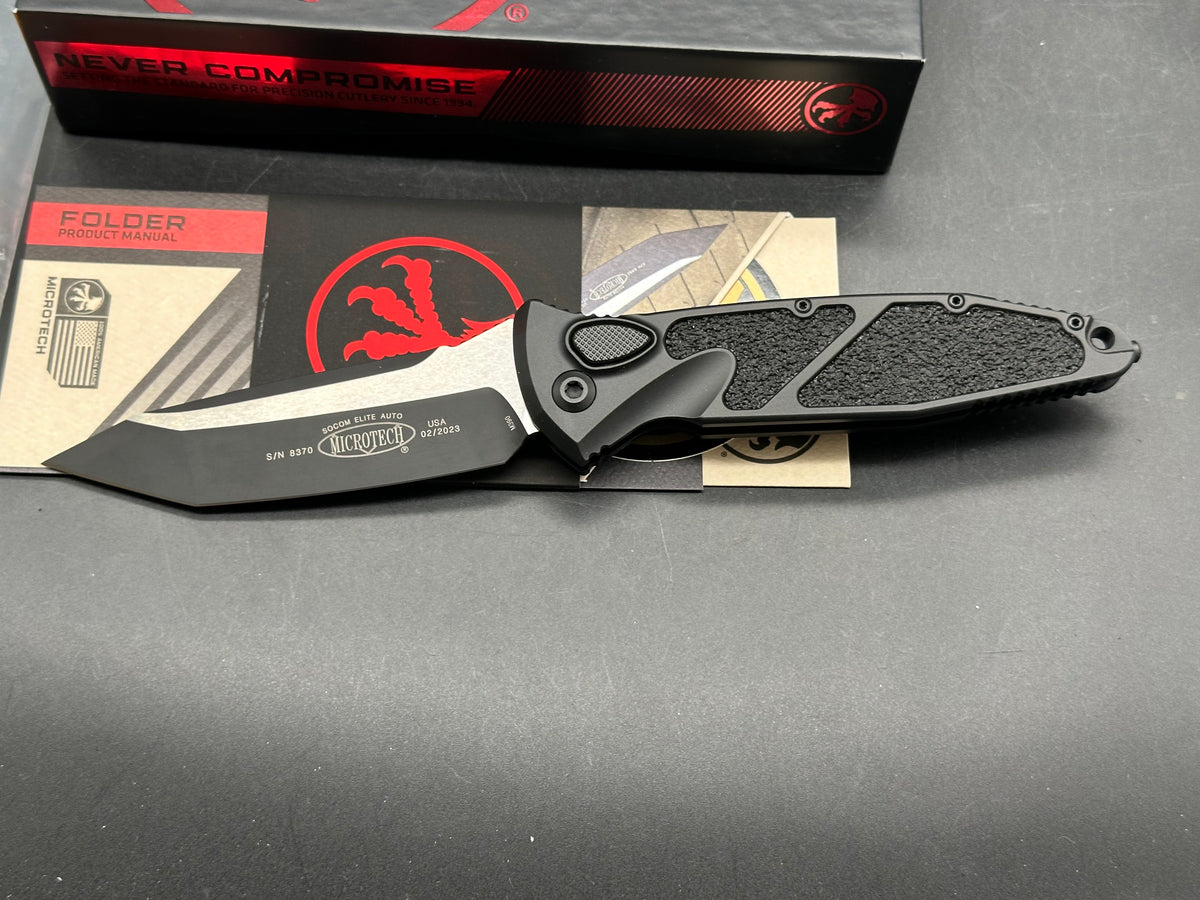 2 knife bundle Microtech Socom Elite T/E Automatic & Microtech TAC-P Mini Tactical Spike