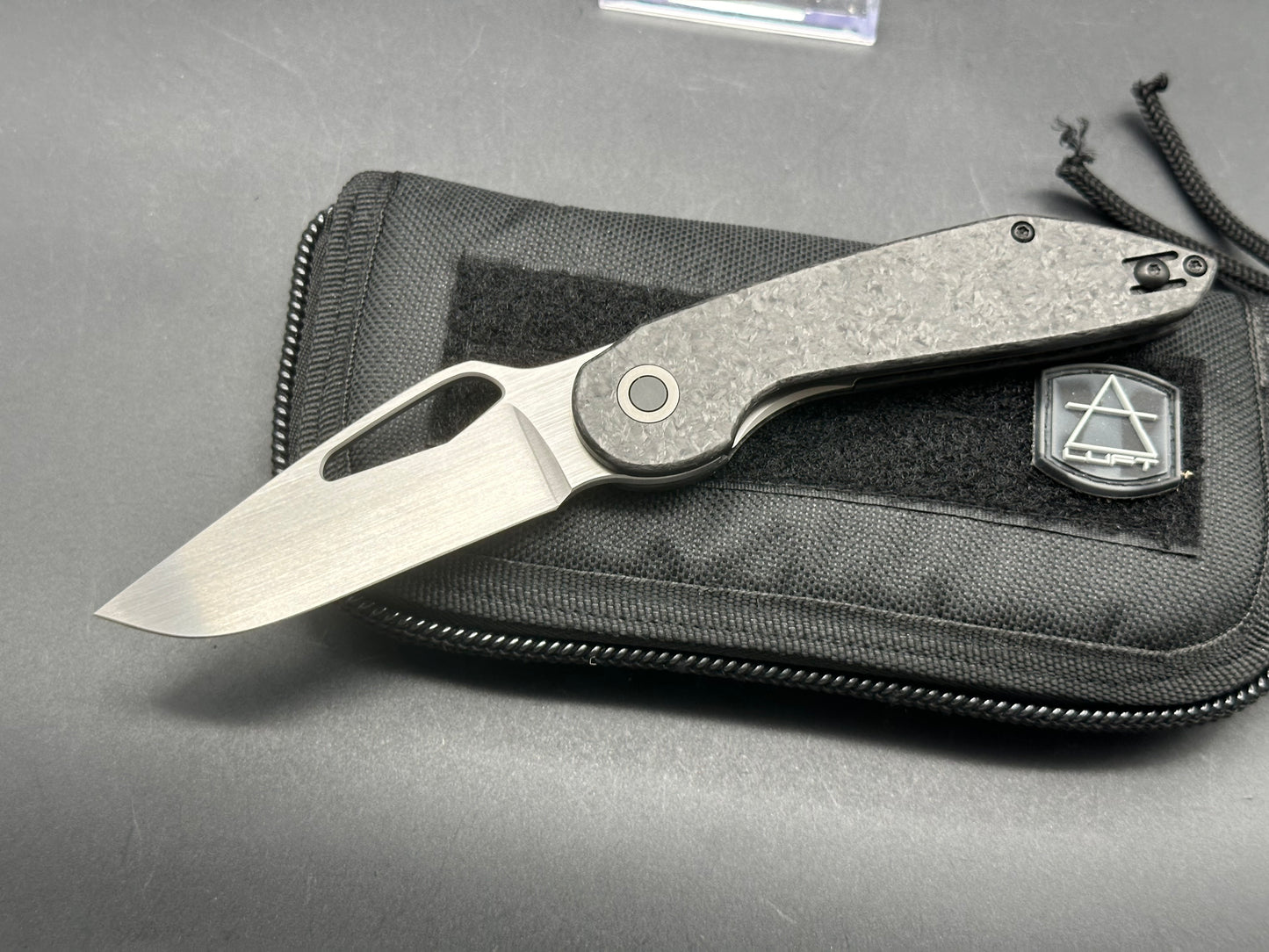 Luft Concepts AVNT Knife Marbled Carbon Fiber