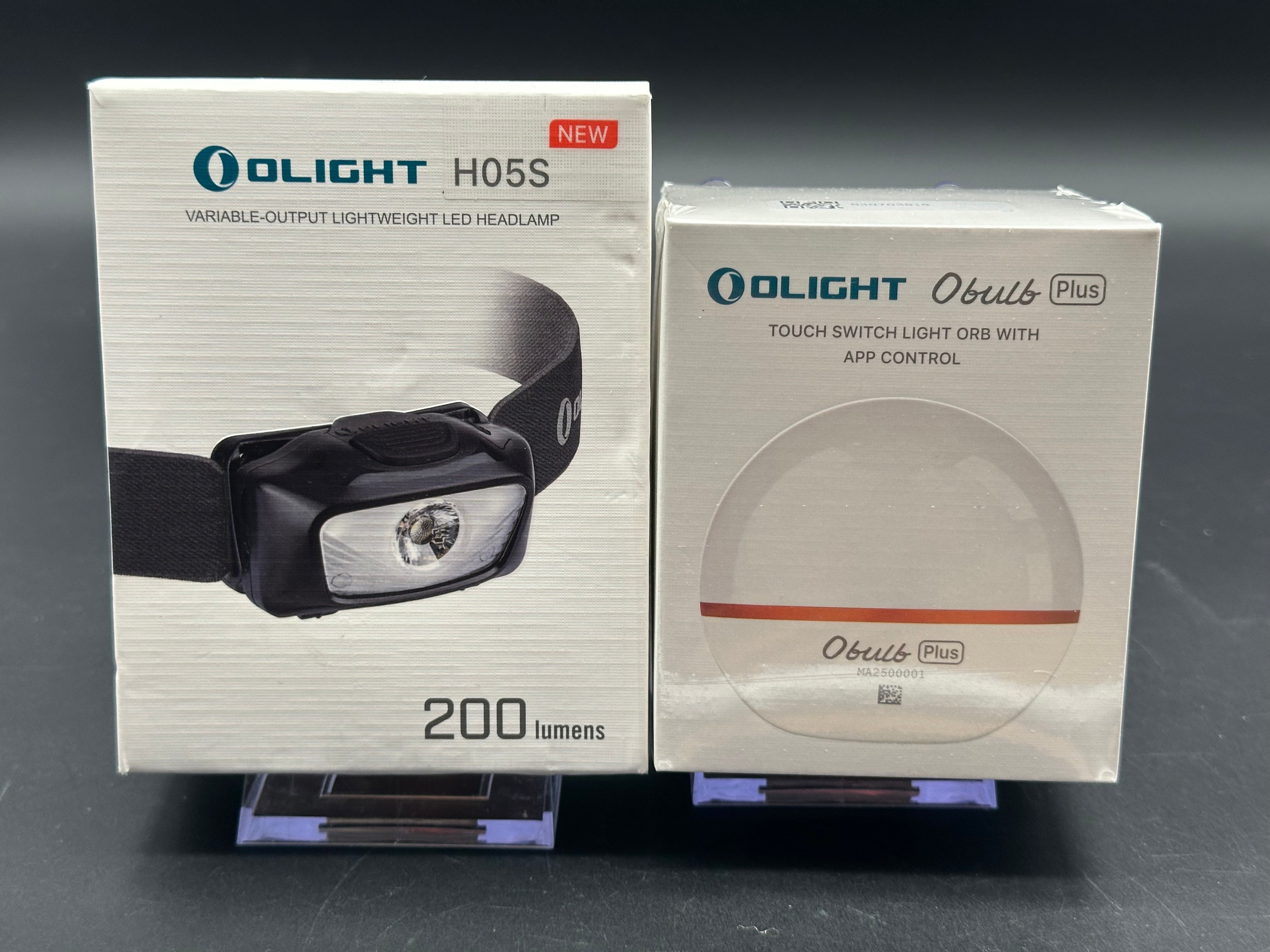 Olight Obulb Plus & H05S headlight bundle