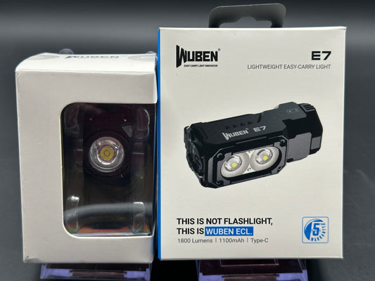 Wuben E7 Headlamp & Wuben X-0 Knight bundle