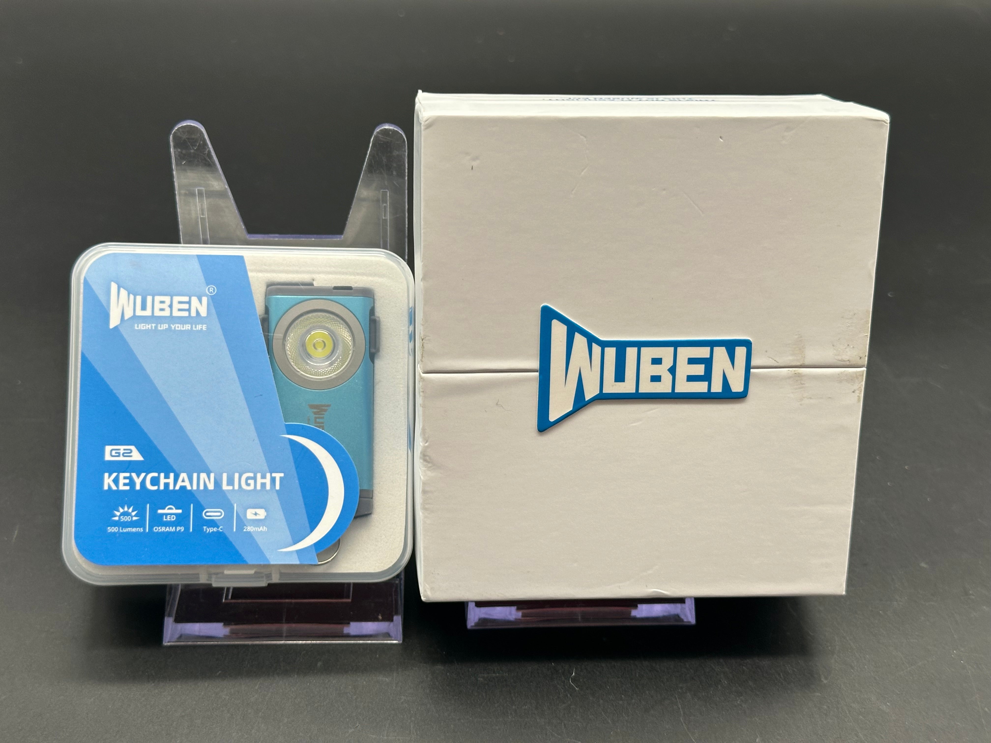 Wuben X3 1200 lumen & G2 500 lumen flashlight bundle