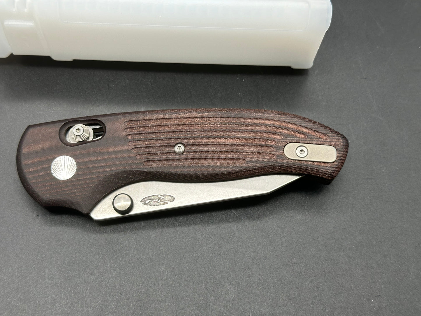 TRM Shadow 3D Concord Grape Micarta